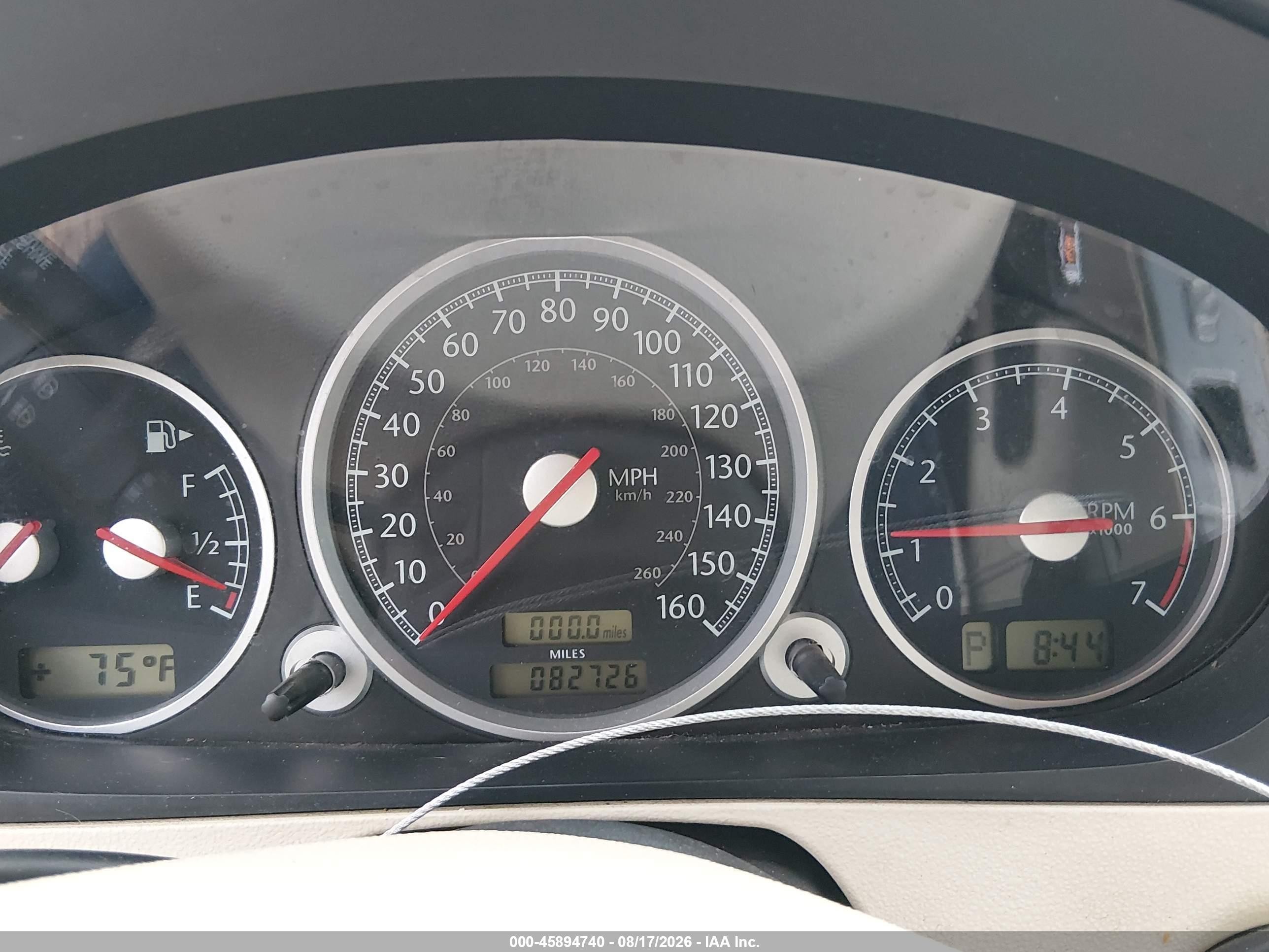 2005 Chrysler Crossfire Limited White vin: 1C3AN65L95X045436