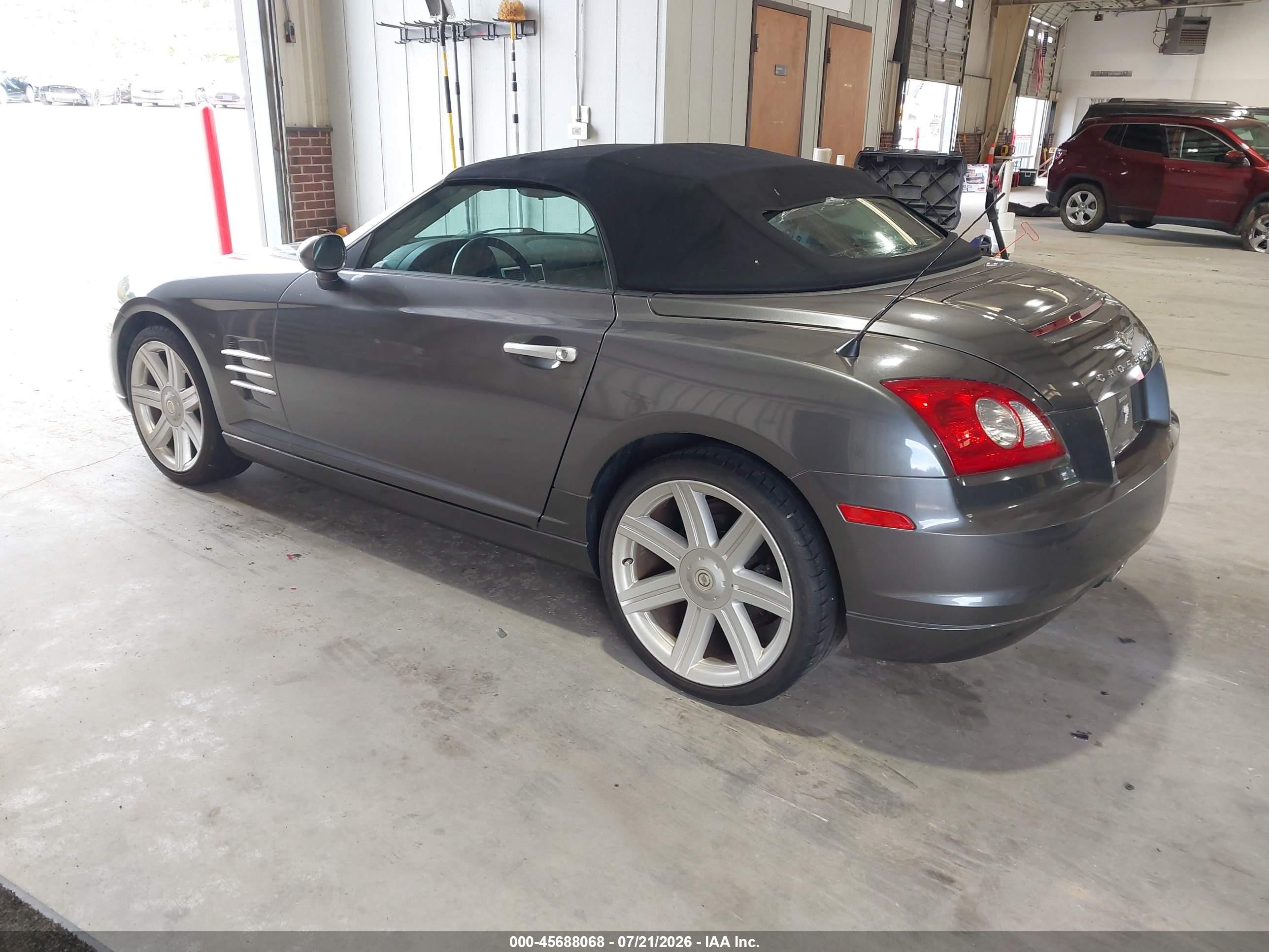 2005 Chrysler Crossfire Limited Gray vin: 1C3AN65L95X057022