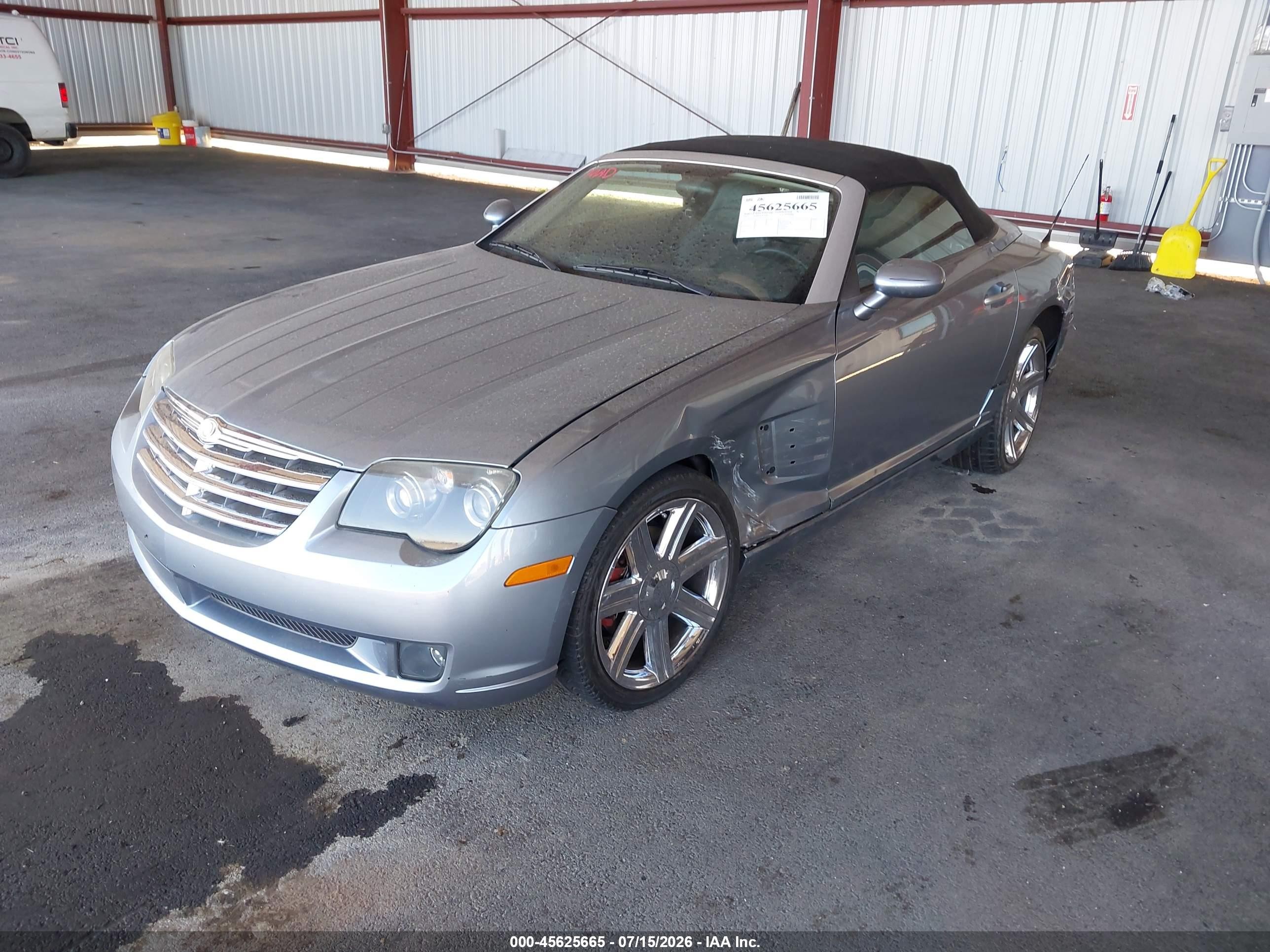 2005 Chrysler Crossfire Limited Gray vin: 1C3AN65LX5X036633
