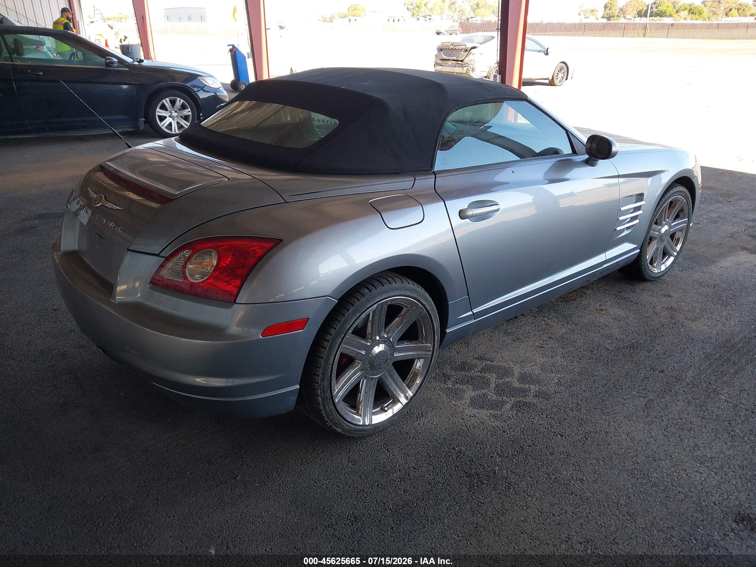 2005 Chrysler Crossfire Limited Gray vin: 1C3AN65LX5X036633
