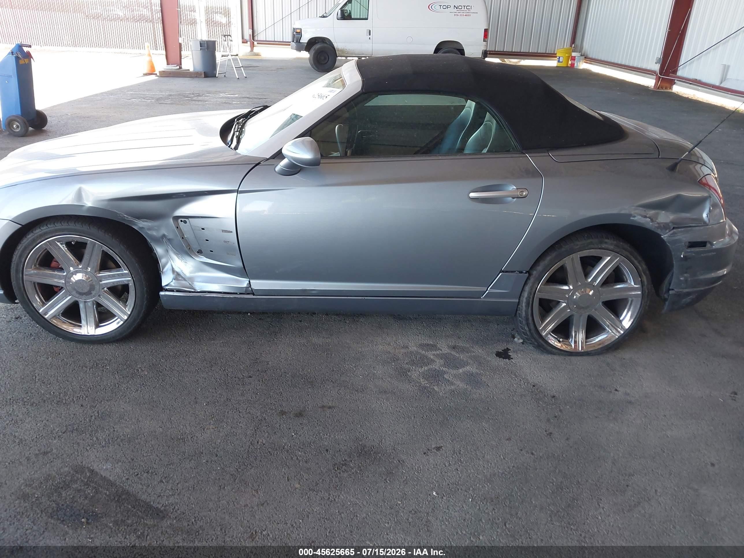 2005 Chrysler Crossfire Limited Gray vin: 1C3AN65LX5X036633