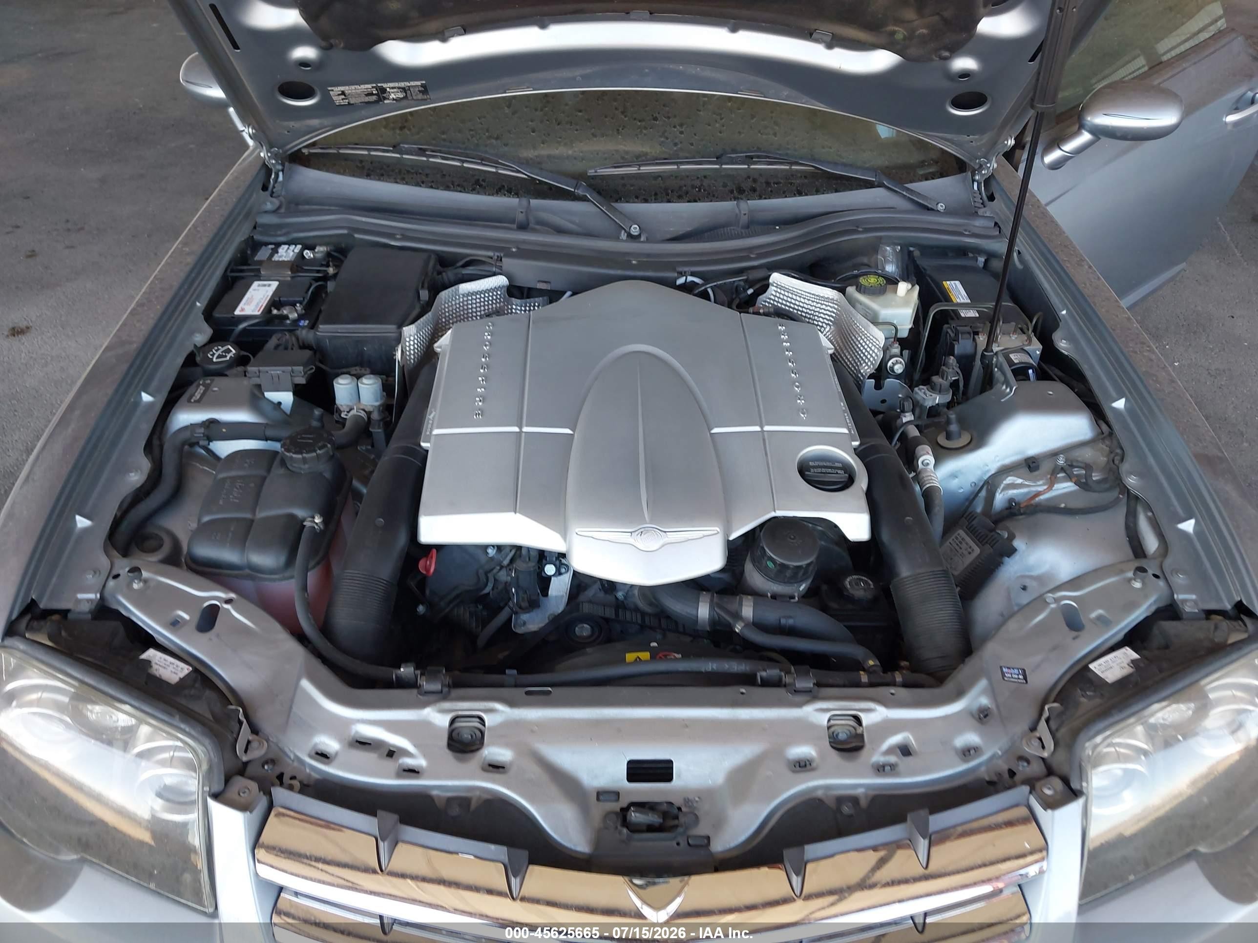2005 Chrysler Crossfire Limited Gray vin: 1C3AN65LX5X036633