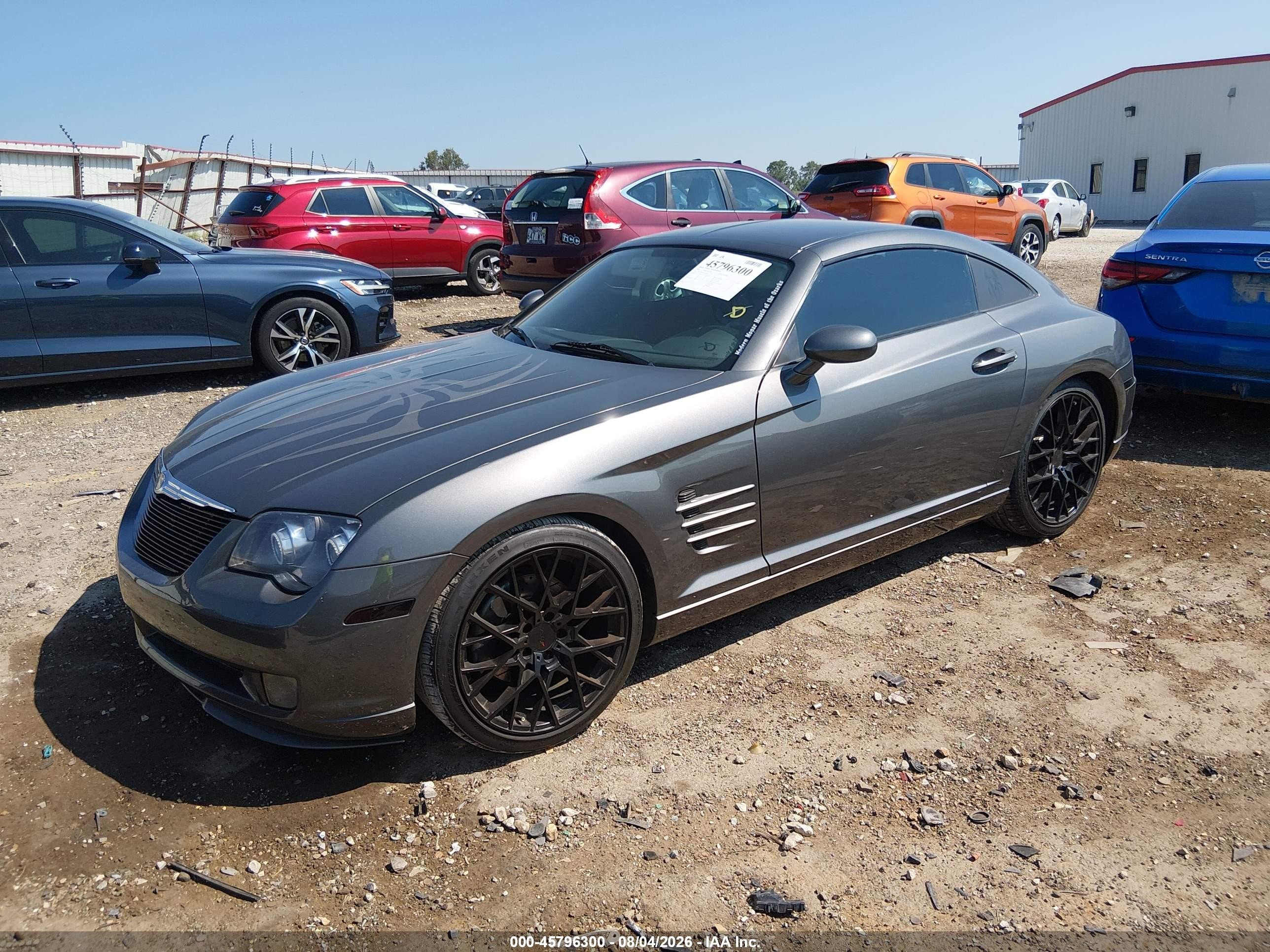 2005 Chrysler Crossfire Limited Gray vin: 1C3AN69L05X033721