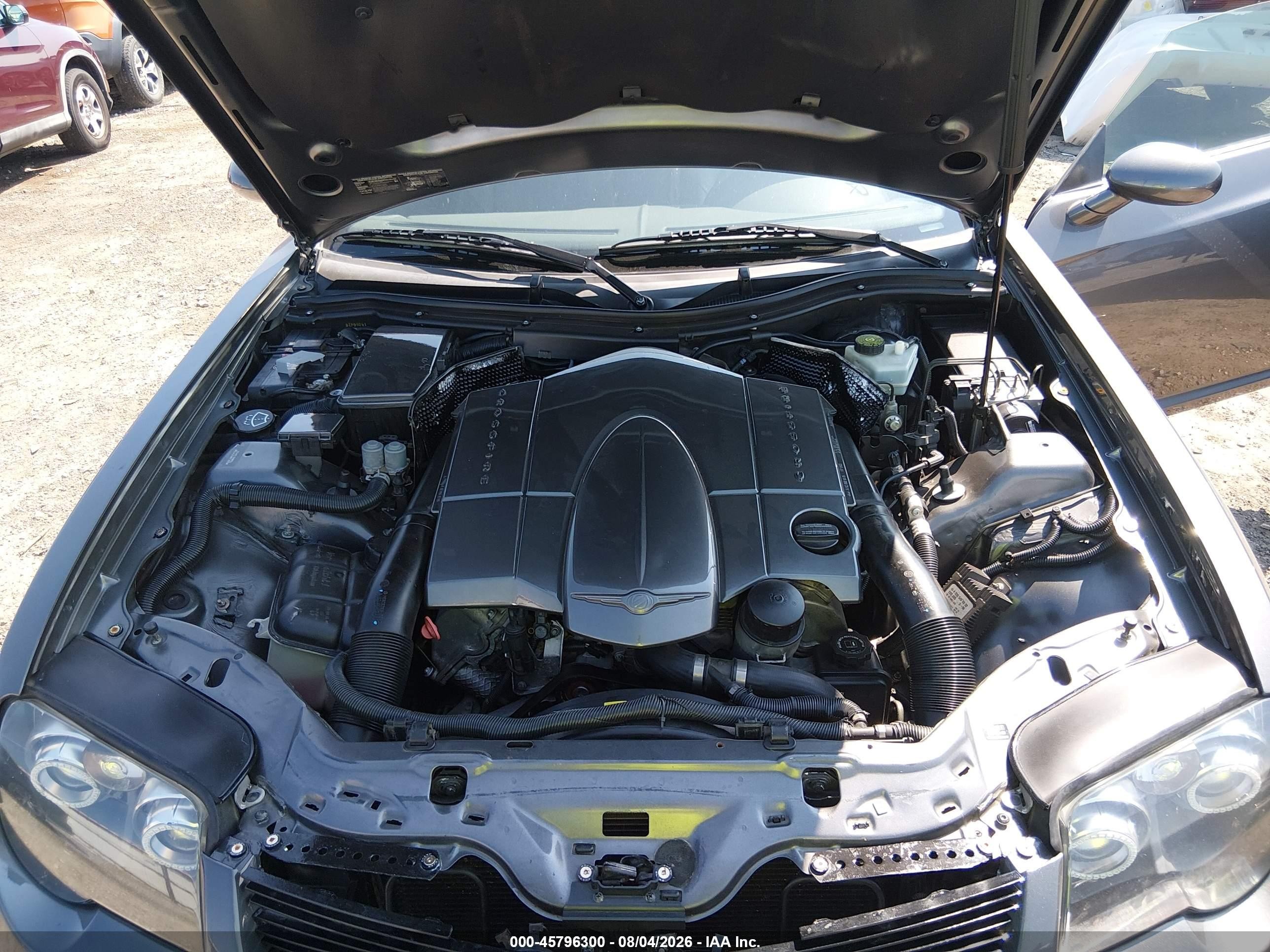 2005 Chrysler Crossfire Limited Gray vin: 1C3AN69L05X033721