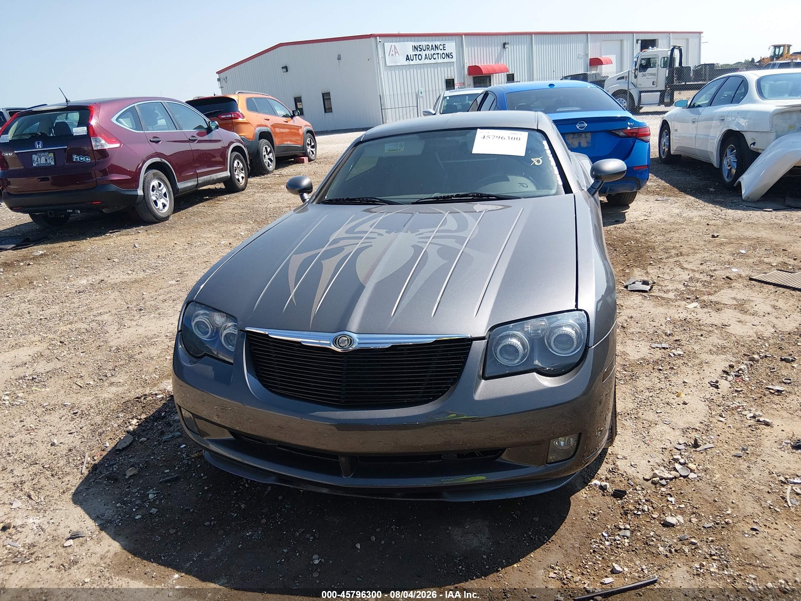 2005 Chrysler Crossfire Limited Gray vin: 1C3AN69L05X033721