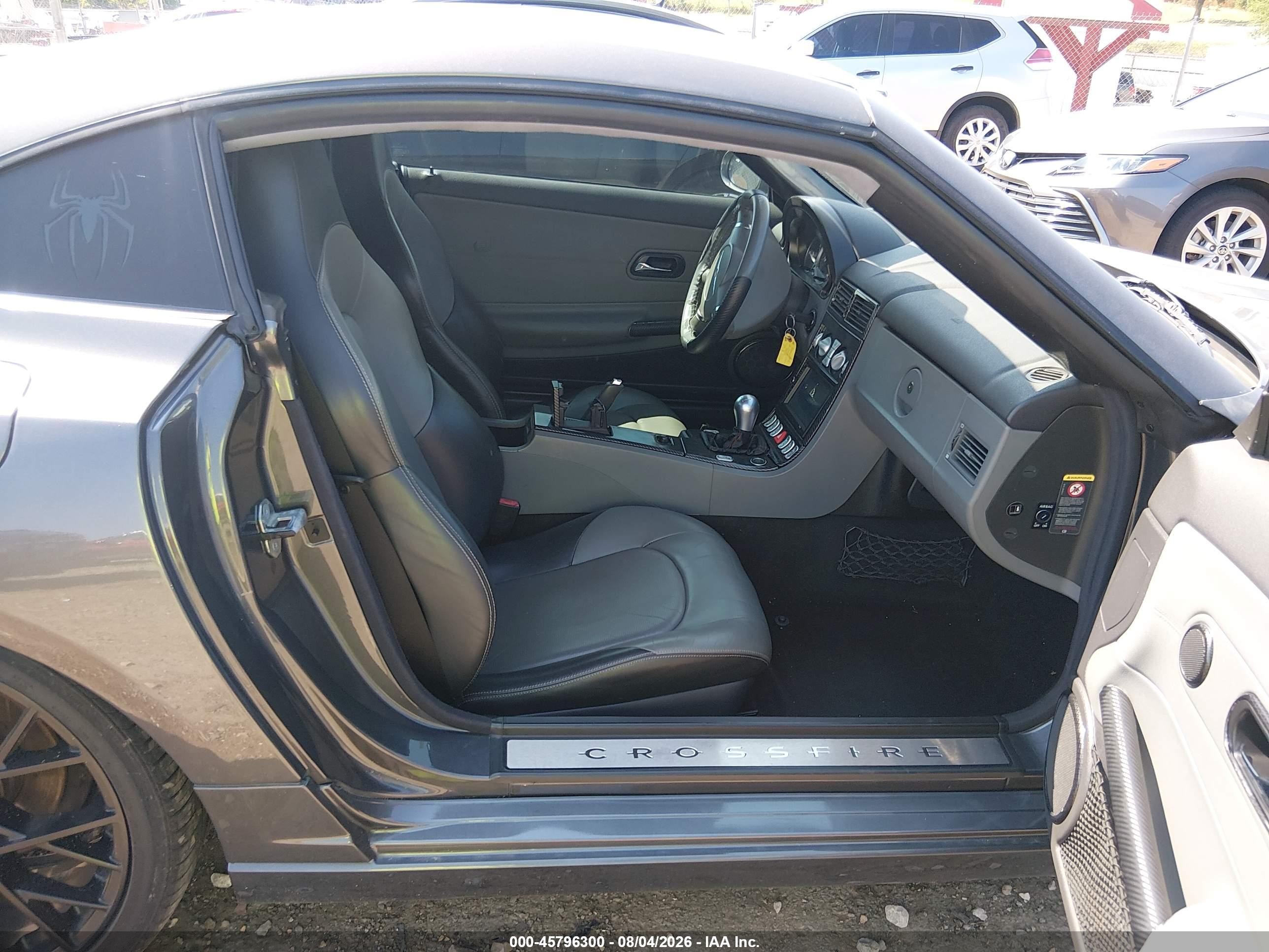 2005 Chrysler Crossfire Limited Gray vin: 1C3AN69L05X033721