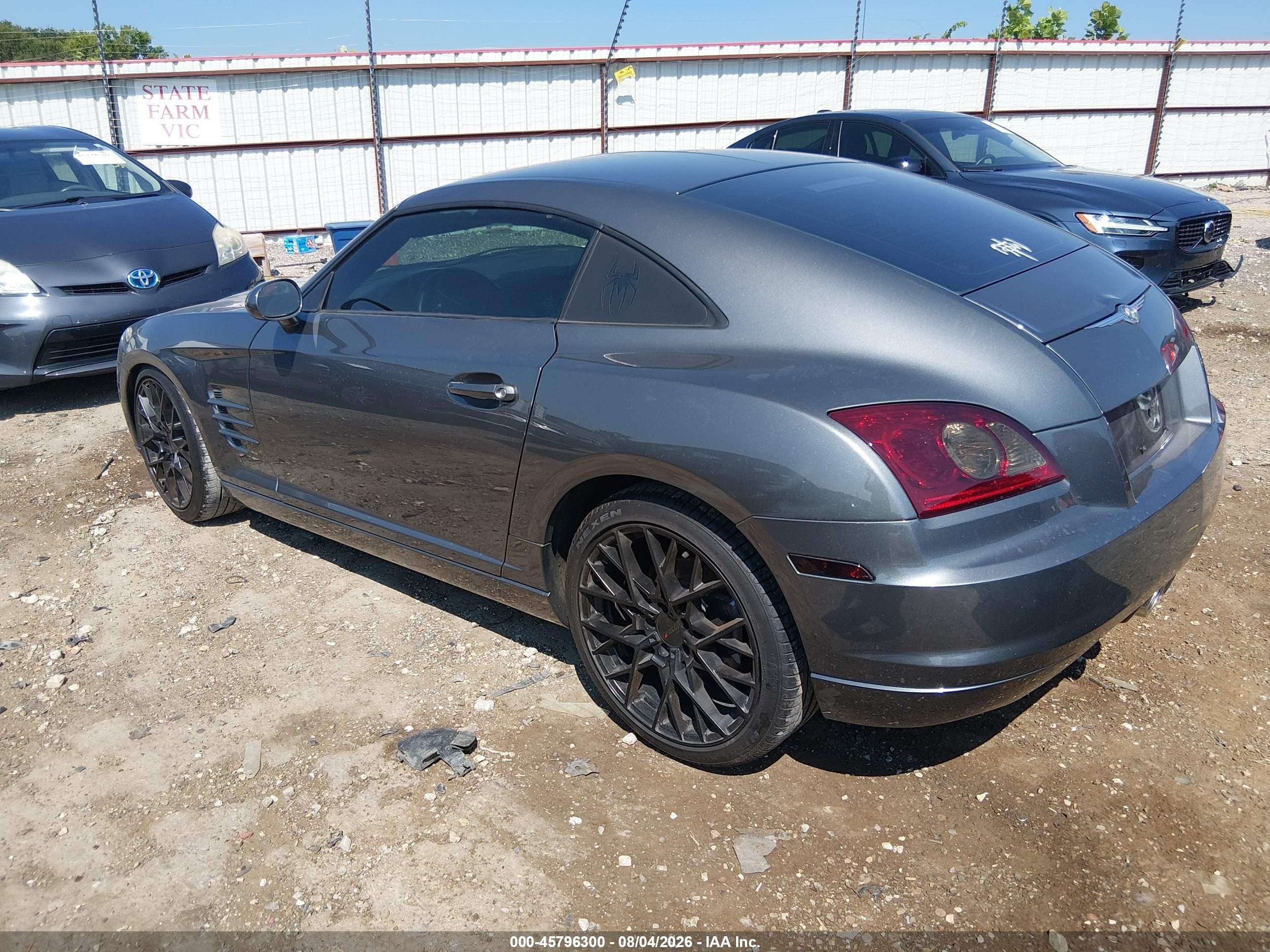 2005 Chrysler Crossfire Limited Gray vin: 1C3AN69L05X033721