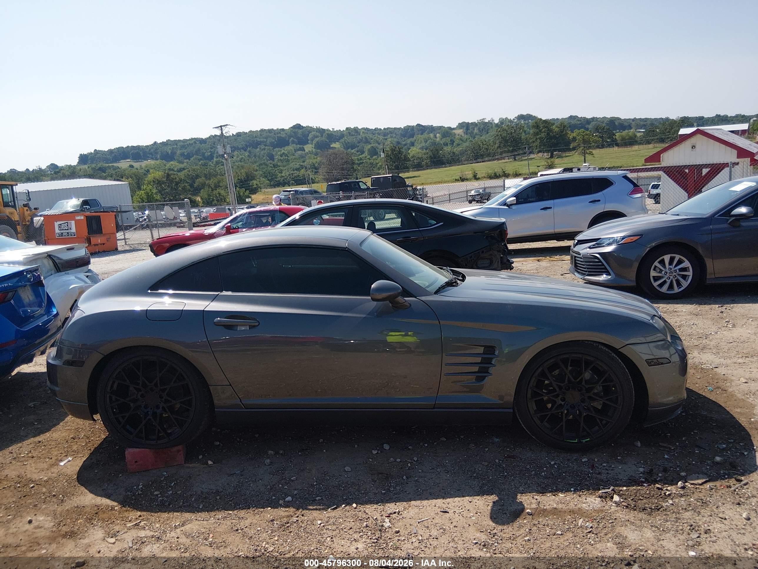 2005 Chrysler Crossfire Limited Gray vin: 1C3AN69L05X033721