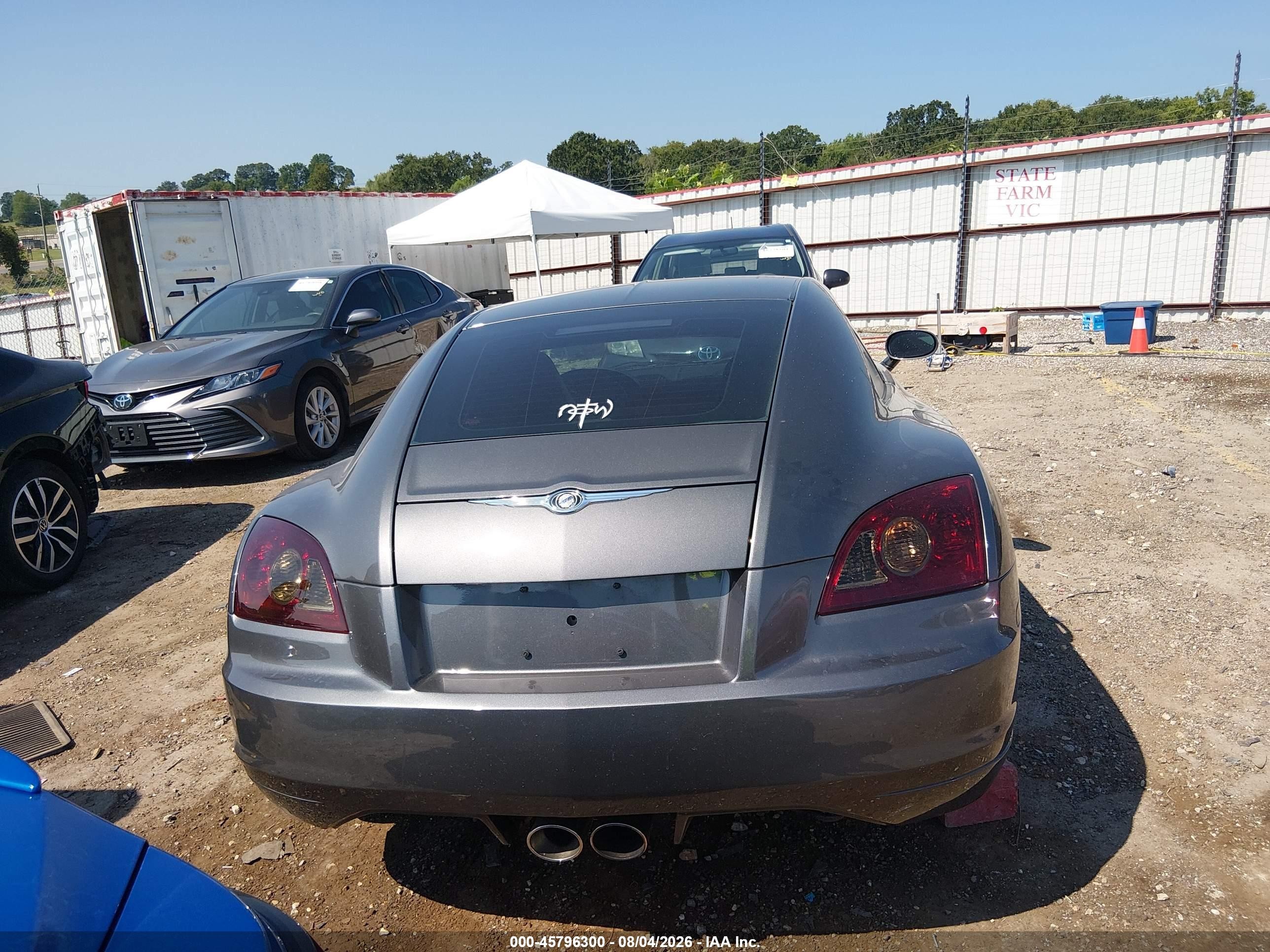 2005 Chrysler Crossfire Limited Gray vin: 1C3AN69L05X033721