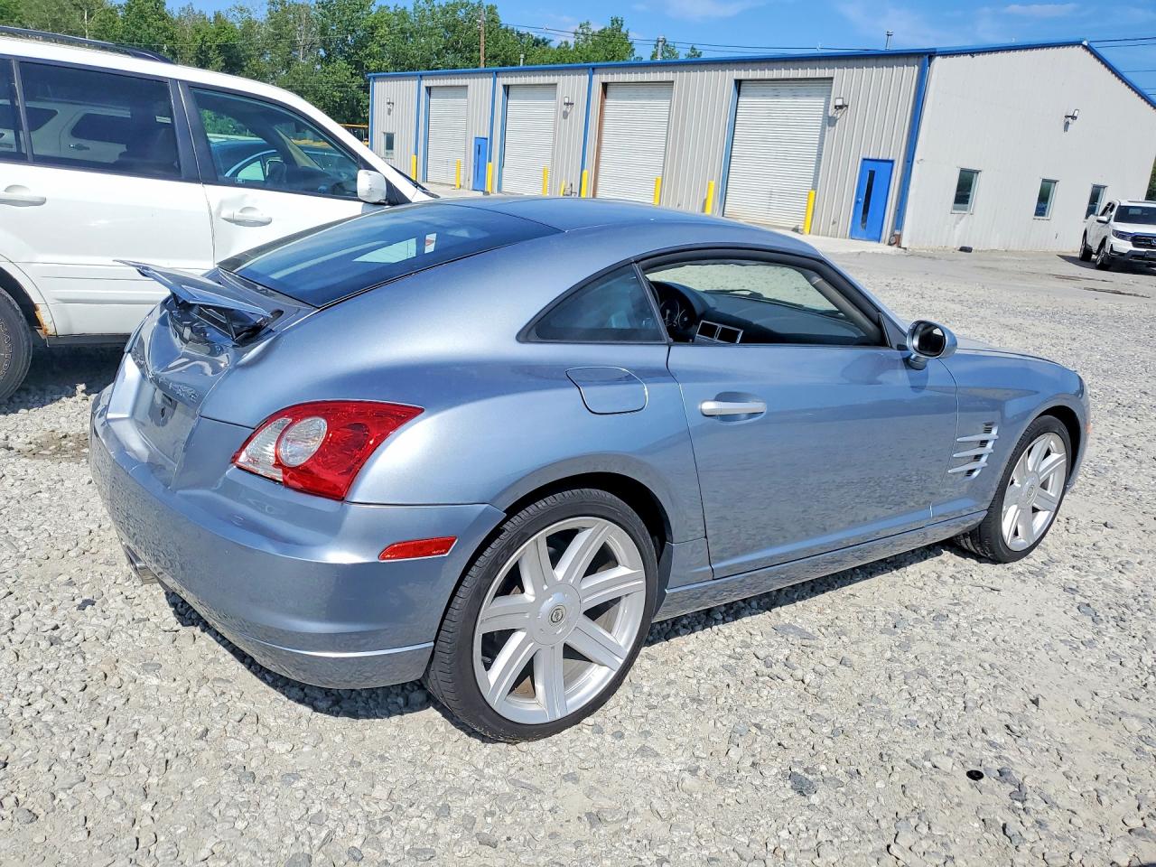 2004 Chrysler Crossfire Limited Blue vin: 1C3AN69L14X000838