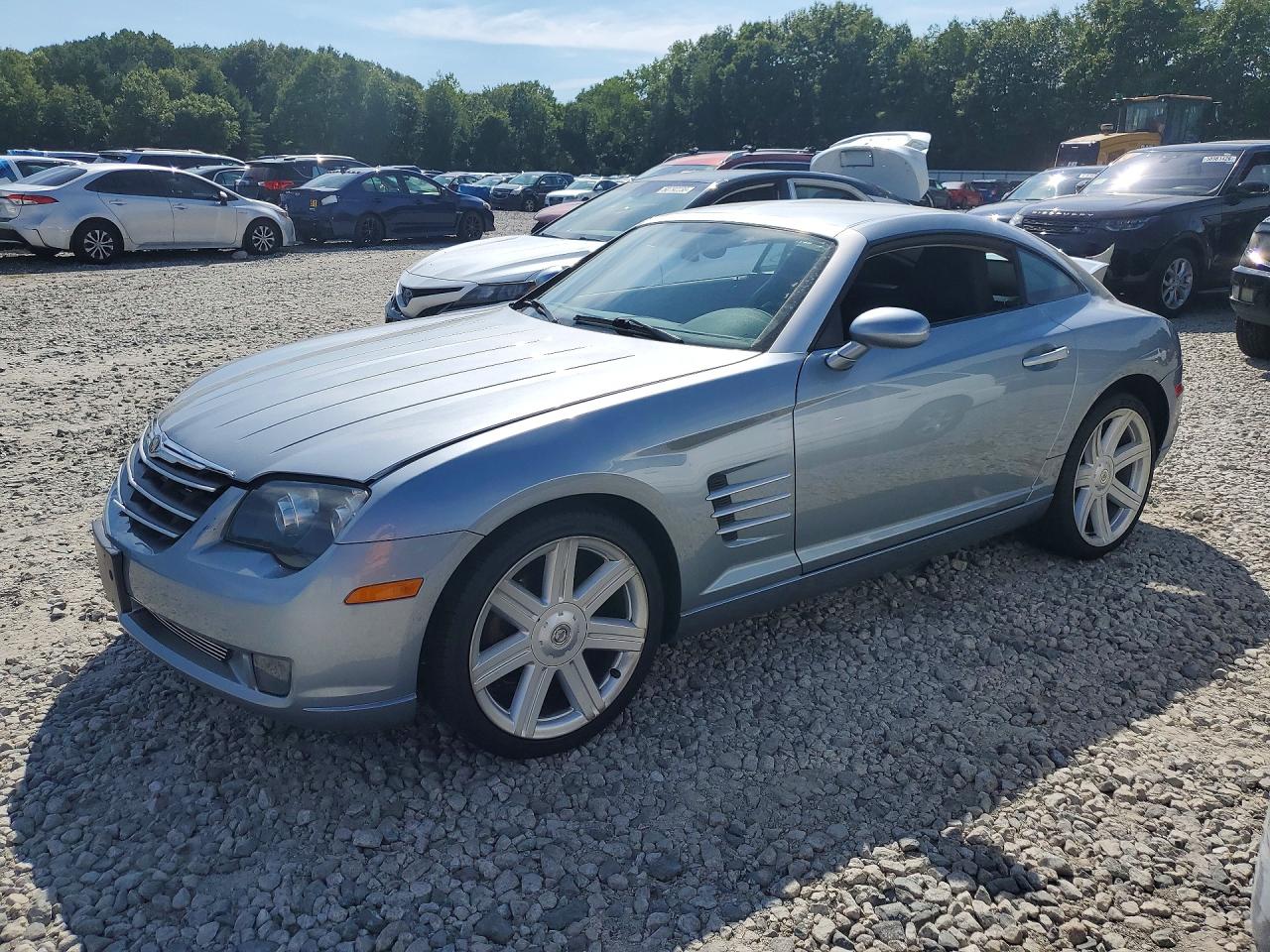 2004 Chrysler Crossfire Limited Blue vin: 1C3AN69L14X000838