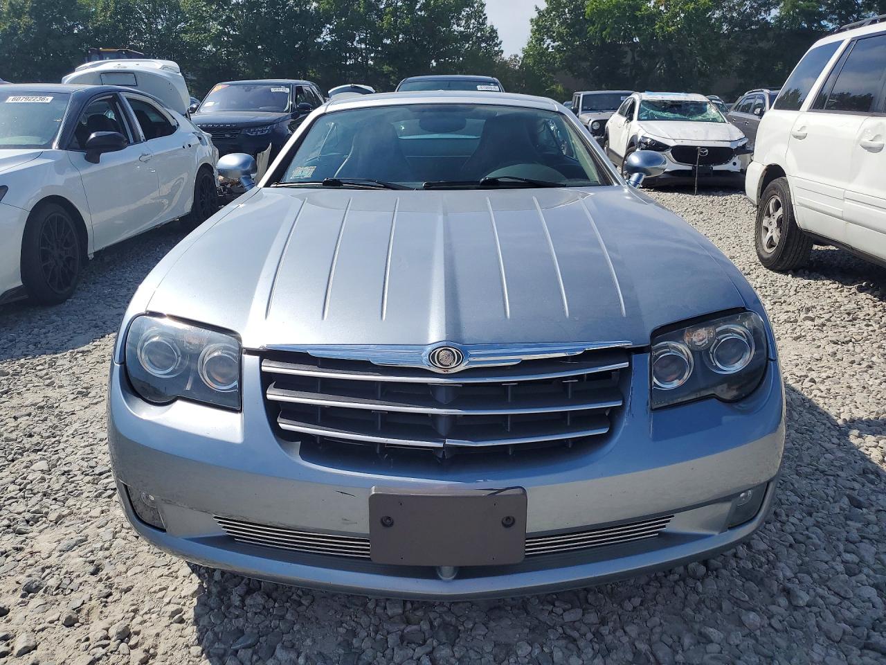 2004 Chrysler Crossfire Limited Blue vin: 1C3AN69L14X000838