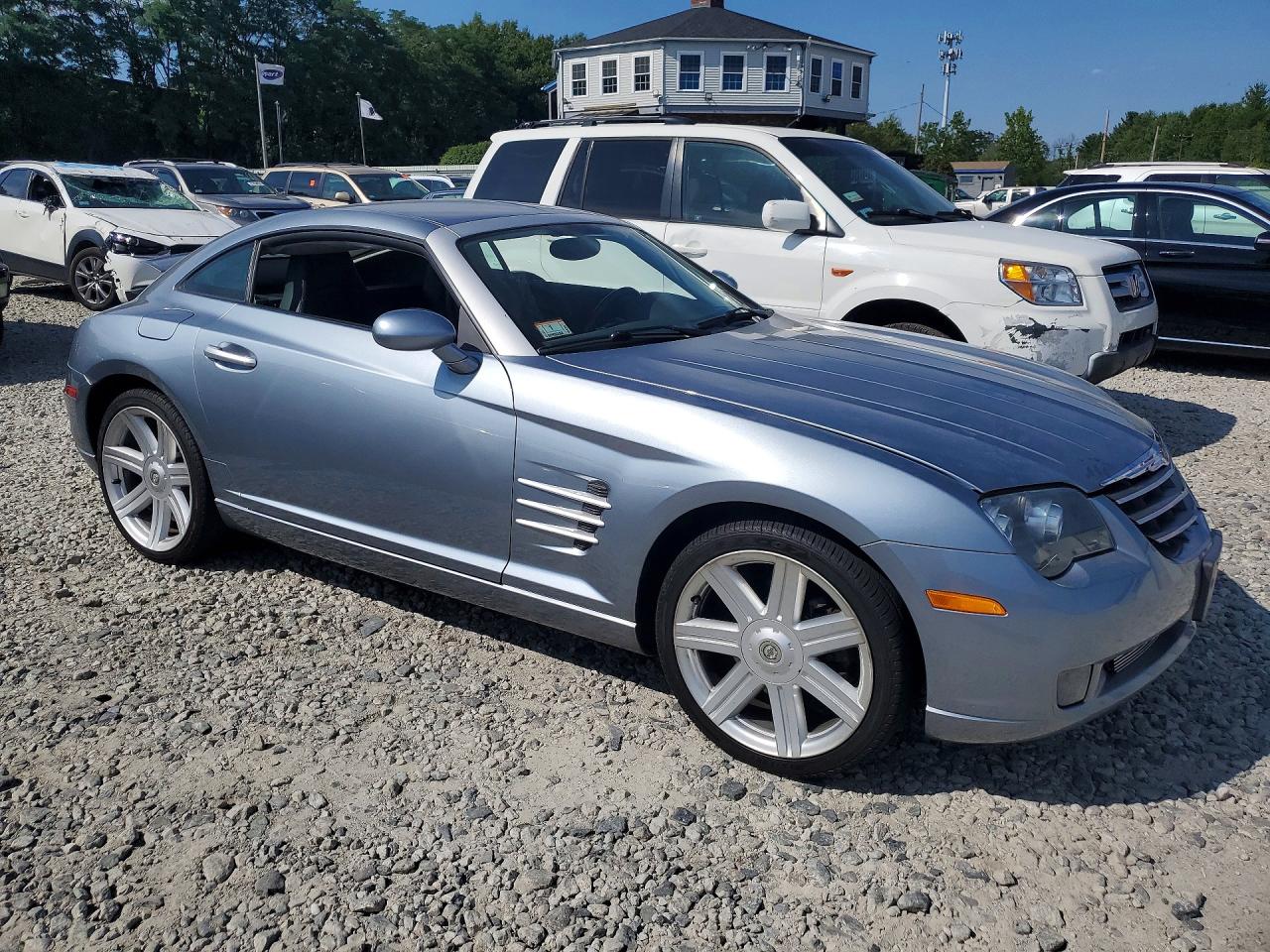2004 Chrysler Crossfire Limited Blue vin: 1C3AN69L14X000838