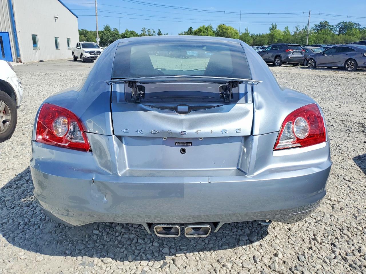 2004 Chrysler Crossfire Limited Blue vin: 1C3AN69L14X000838