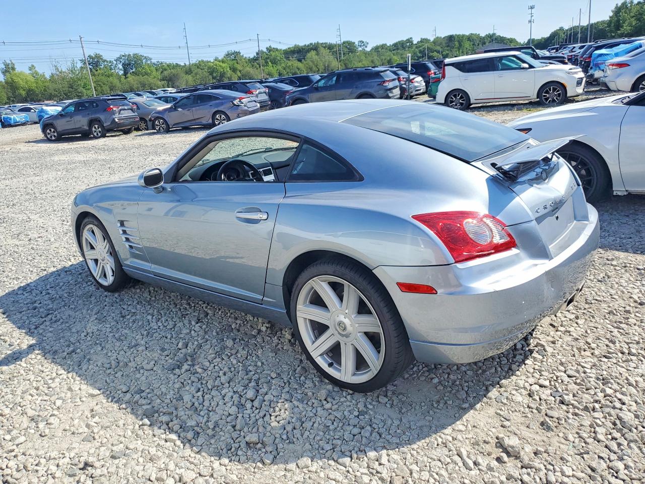 2004 Chrysler Crossfire Limited Blue vin: 1C3AN69L14X000838