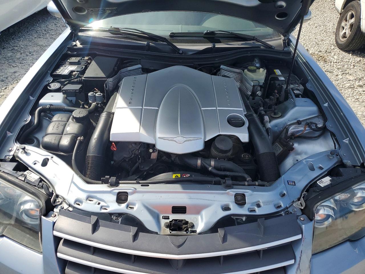 2004 Chrysler Crossfire Limited Blue vin: 1C3AN69L14X000838