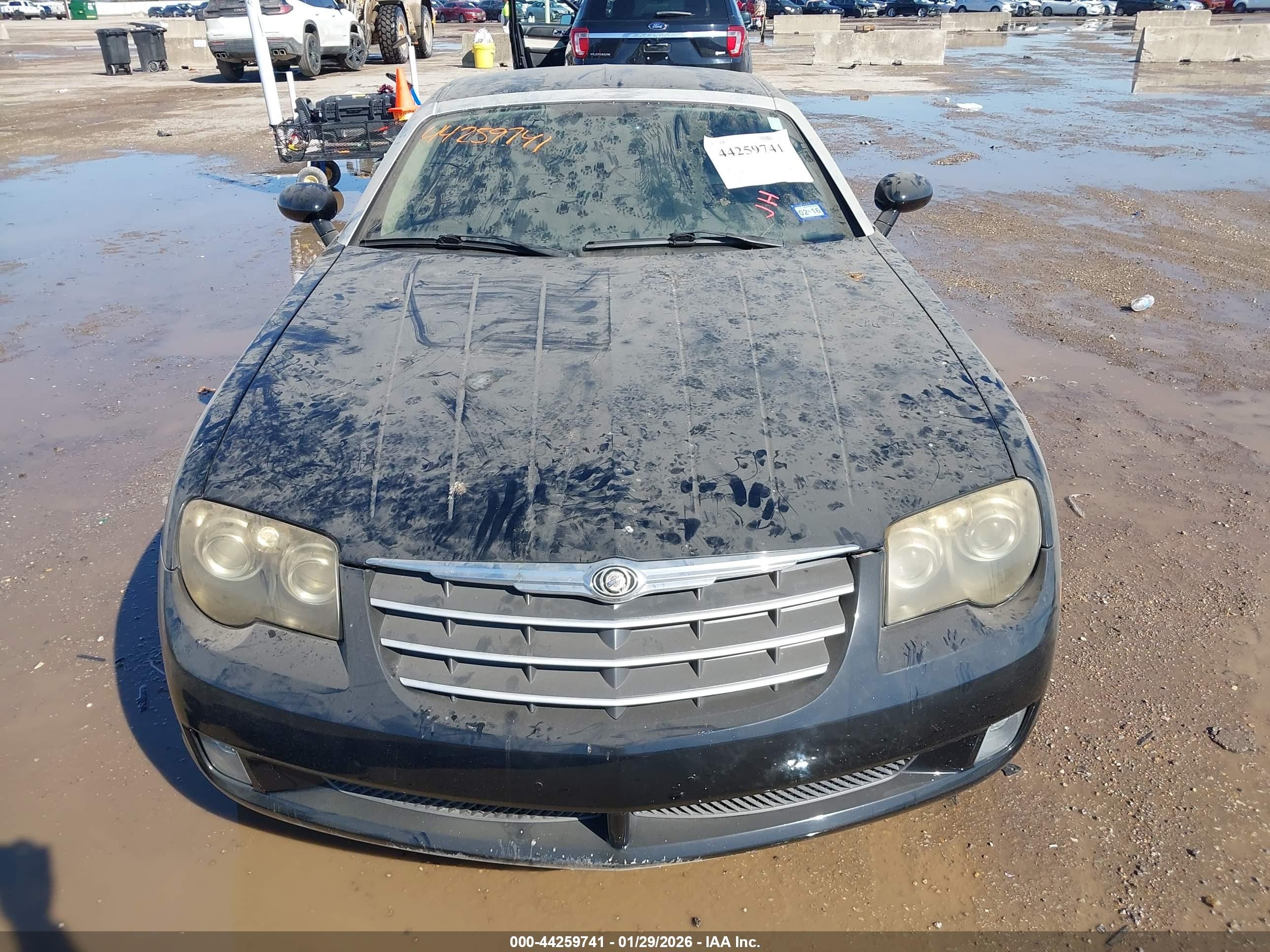 2004 Chrysler Crossfire   Black vin: 1C3AN69L14X001326