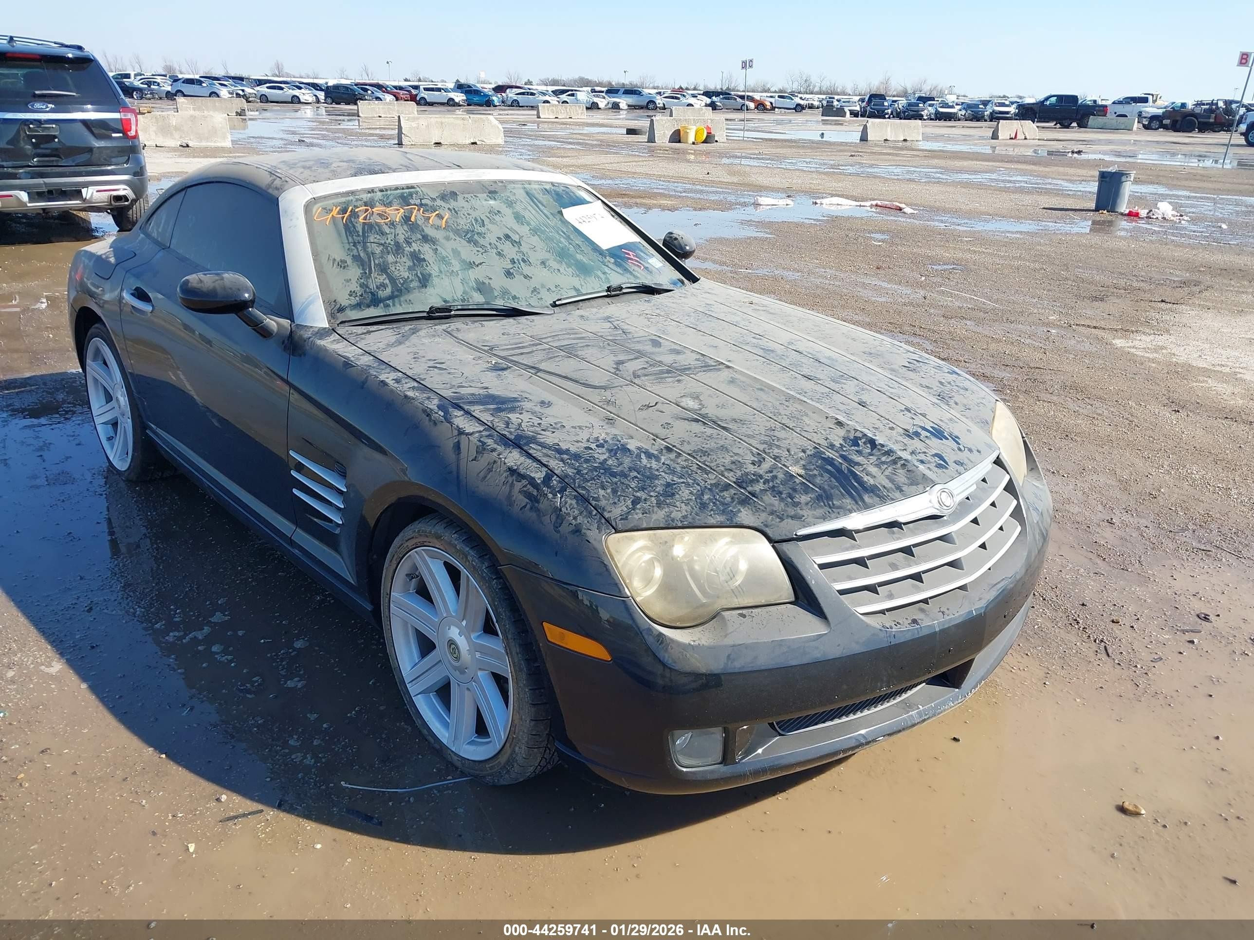2004 Chrysler Crossfire   Black vin: 1C3AN69L14X001326