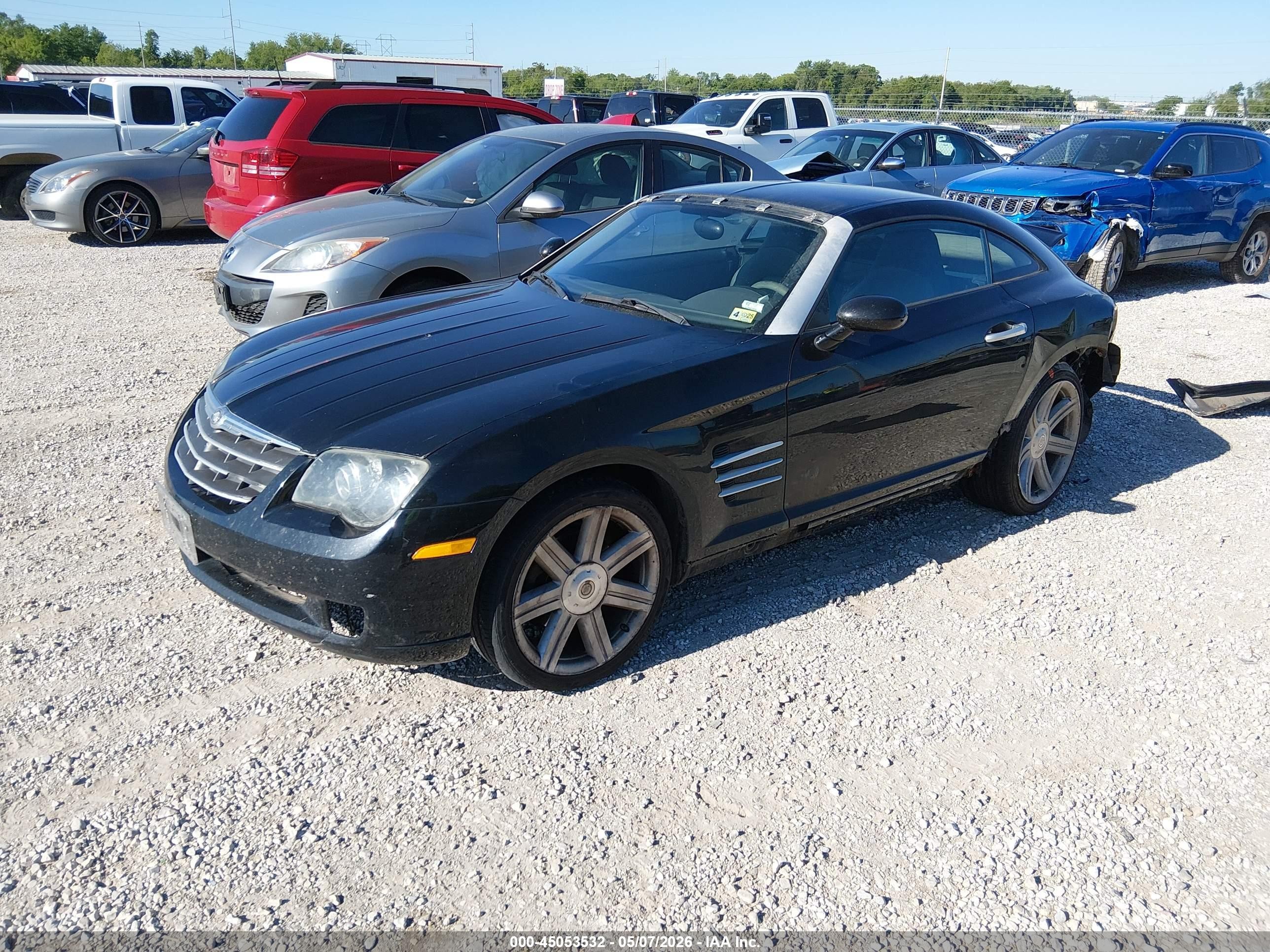 2004 Chrysler Crossfire   Black vin: 1C3AN69L14X002282