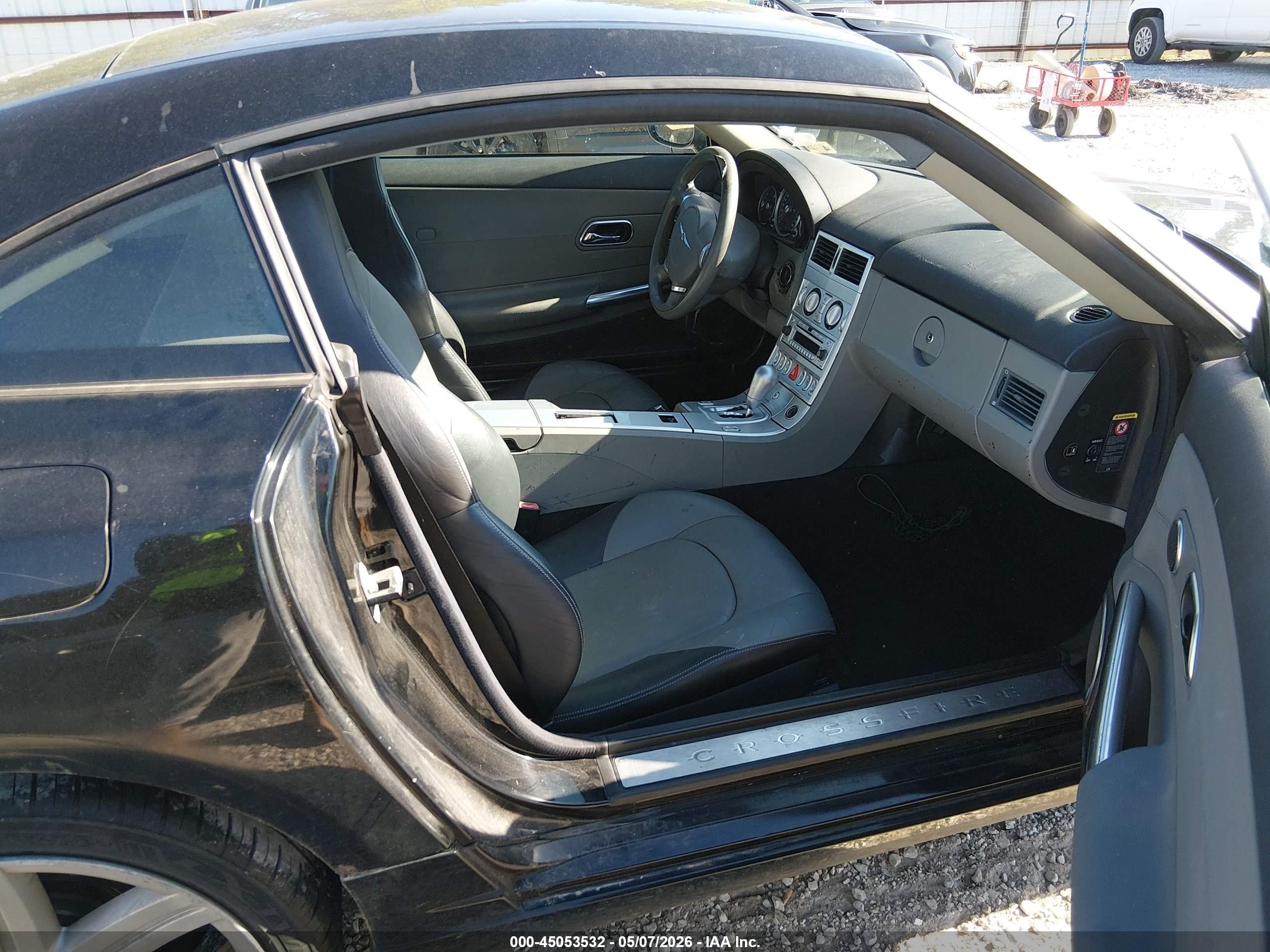 2004 Chrysler Crossfire   Black vin: 1C3AN69L14X002282