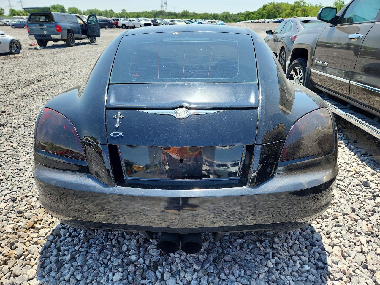 2004 Chrysler Crossfire Limited Black vin: 1C3AN69L14X012746