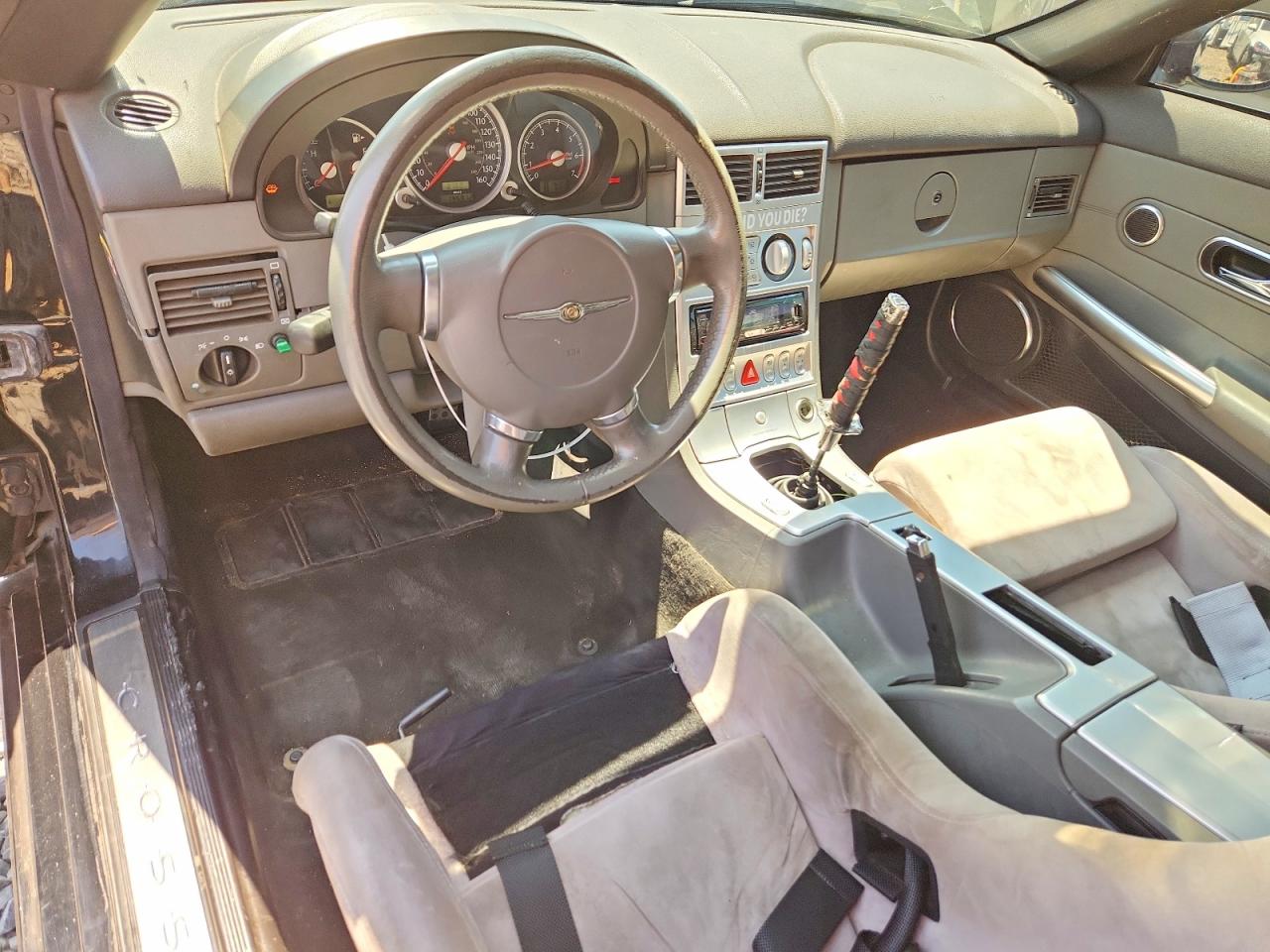 2004 Chrysler Crossfire Limited Black vin: 1C3AN69L14X012746