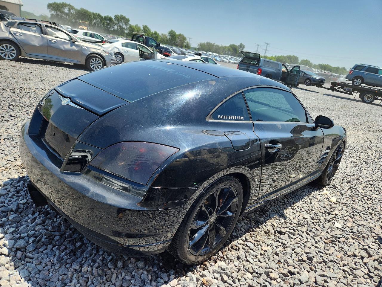 2004 Chrysler Crossfire Limited Black vin: 1C3AN69L14X012746