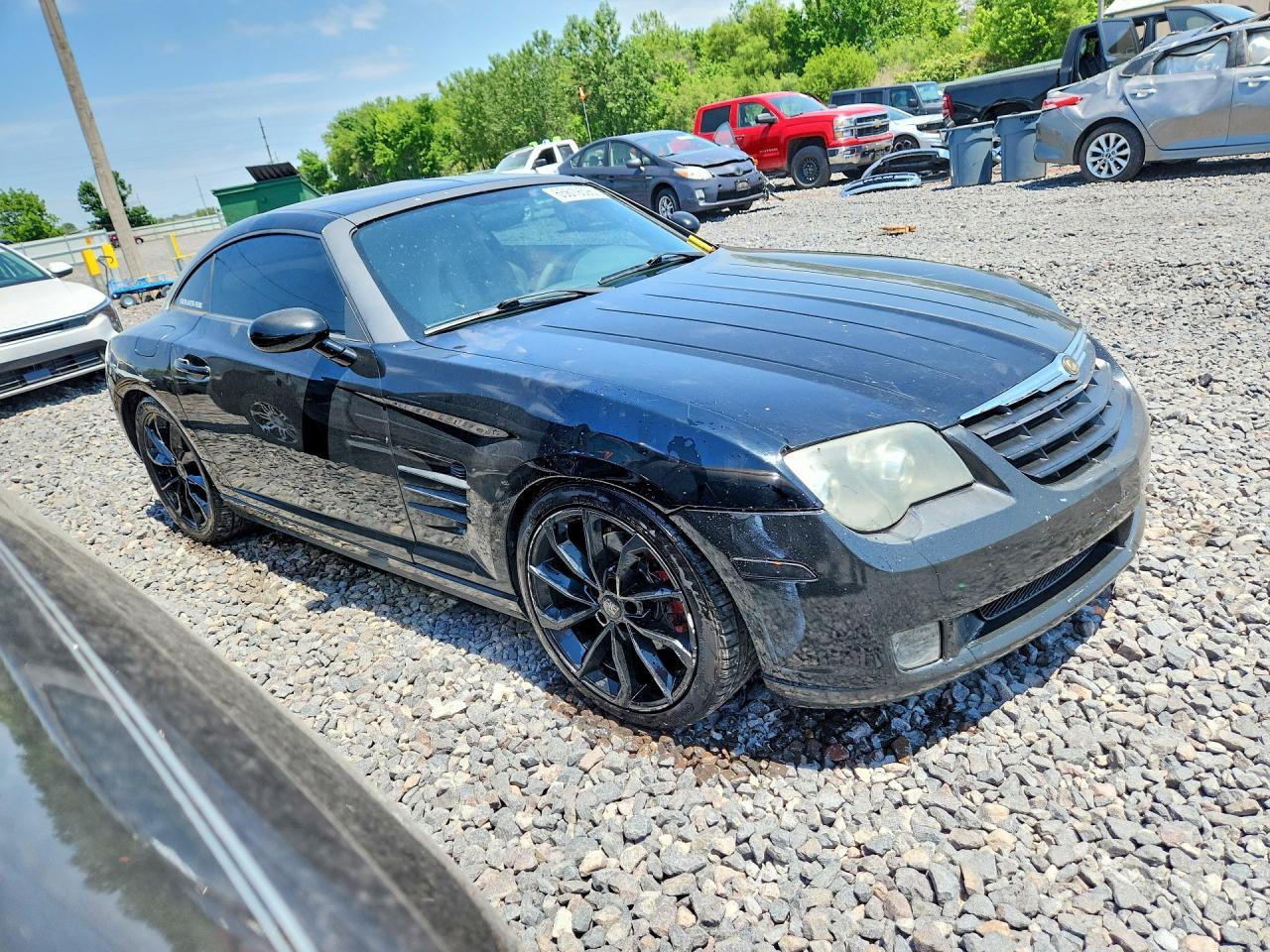 2004 Chrysler Crossfire Limited Black vin: 1C3AN69L14X012746