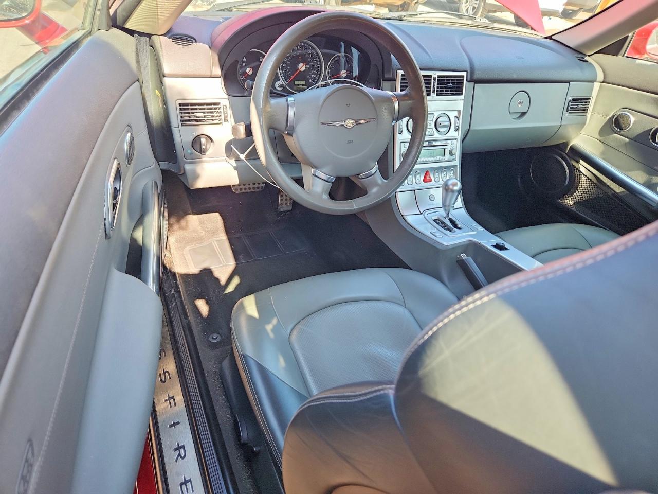 2005 Chrysler Crossfire Limited Burgundy vin: 1C3AN69L15X028771
