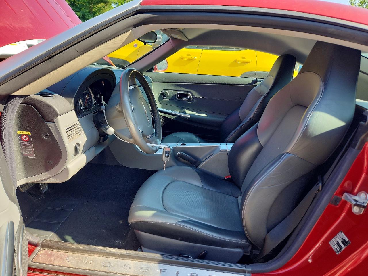 2005 Chrysler Crossfire Limited Burgundy vin: 1C3AN69L15X028771