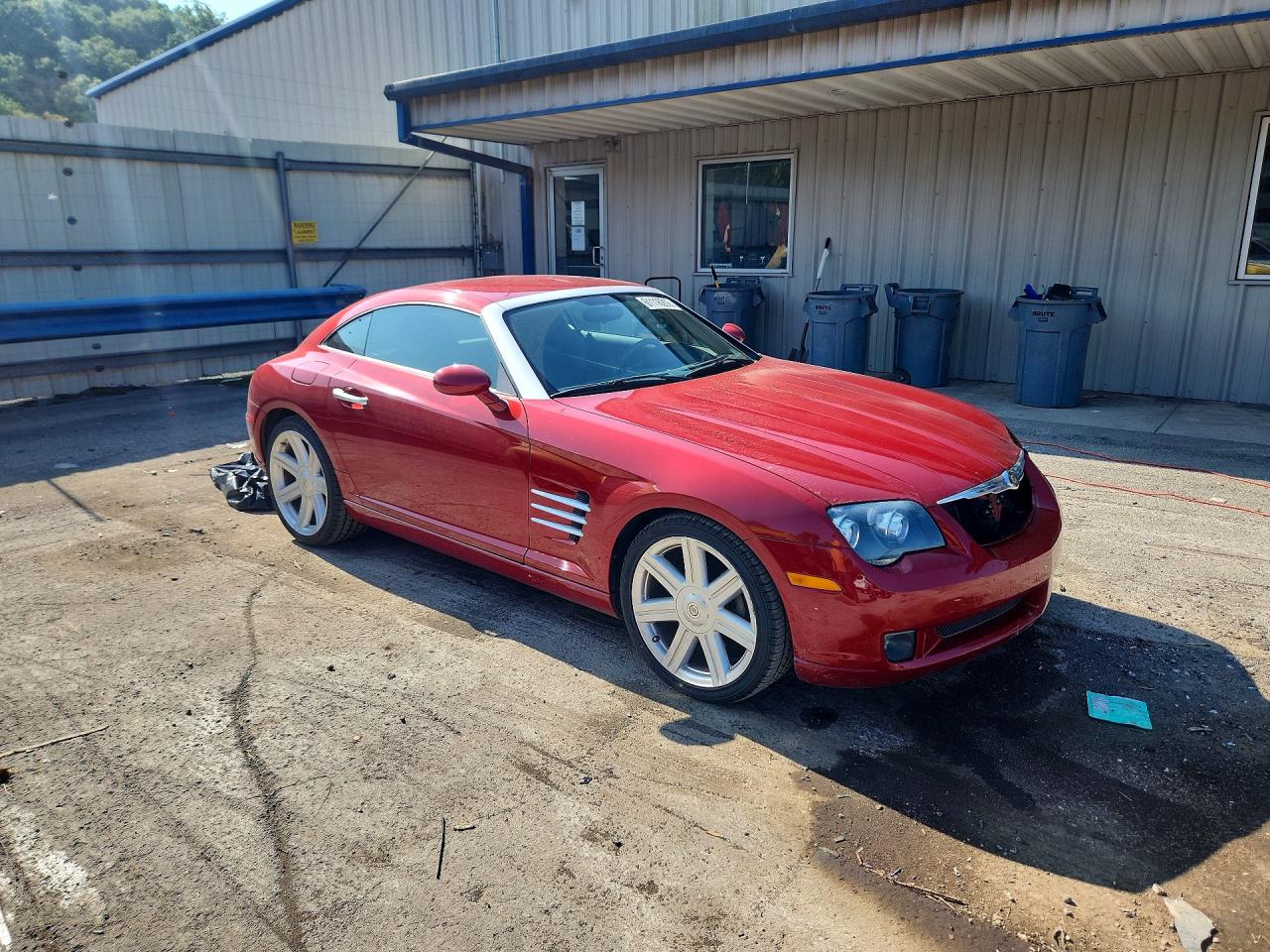 2005 Chrysler Crossfire Limited Burgundy vin: 1C3AN69L15X028771