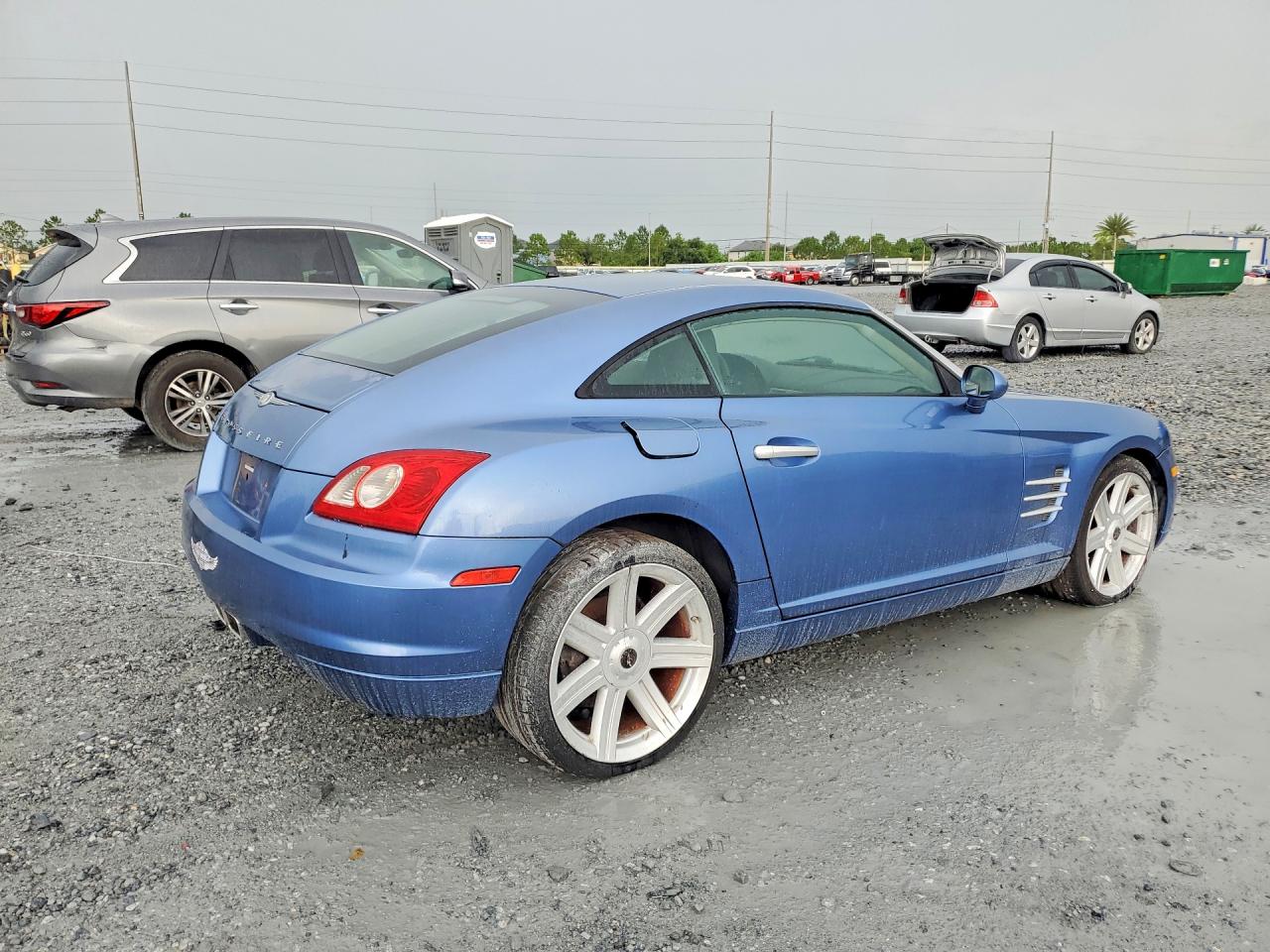 2005 Chrysler Crossfire Limited Синий vin: 1C3AN69L15X046221