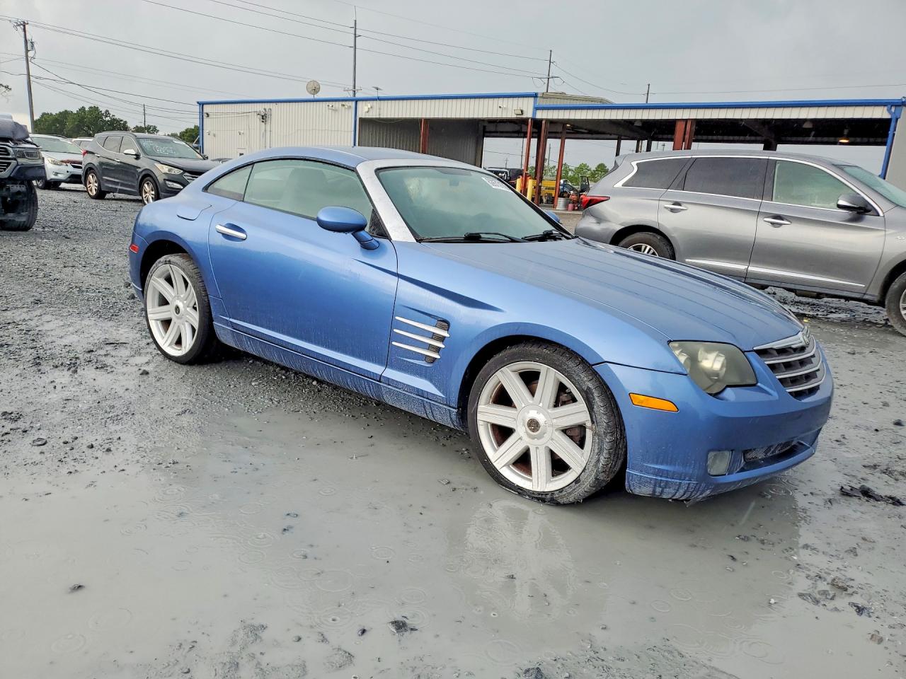 2005 Chrysler Crossfire Limited Синий vin: 1C3AN69L15X046221