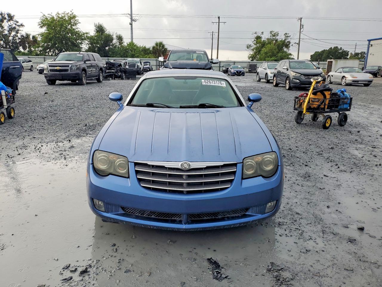 2005 Chrysler Crossfire Limited Синий vin: 1C3AN69L15X046221