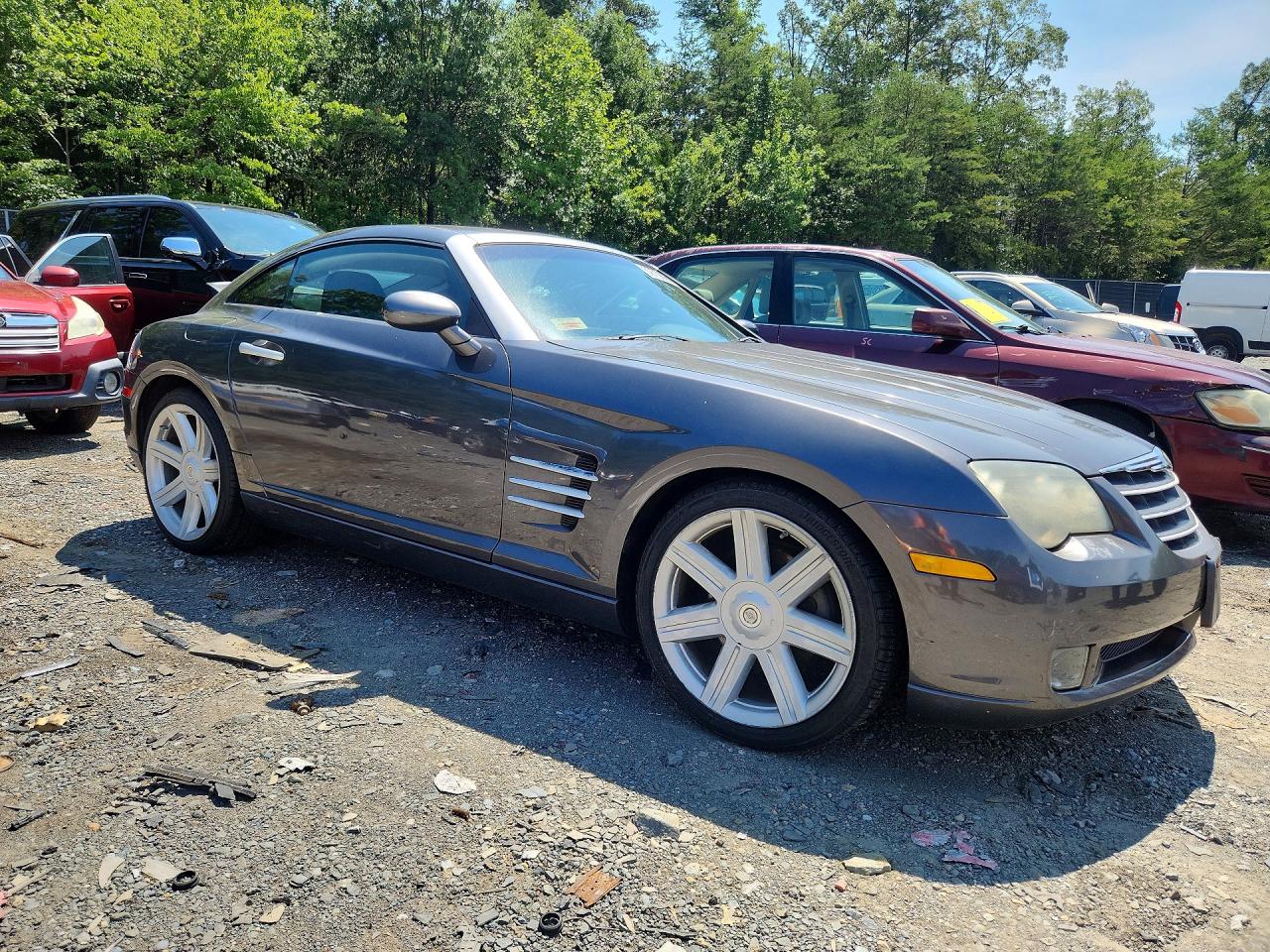 2004 Chrysler Crossfire Limited Gray vin: 1C3AN69L24X023089