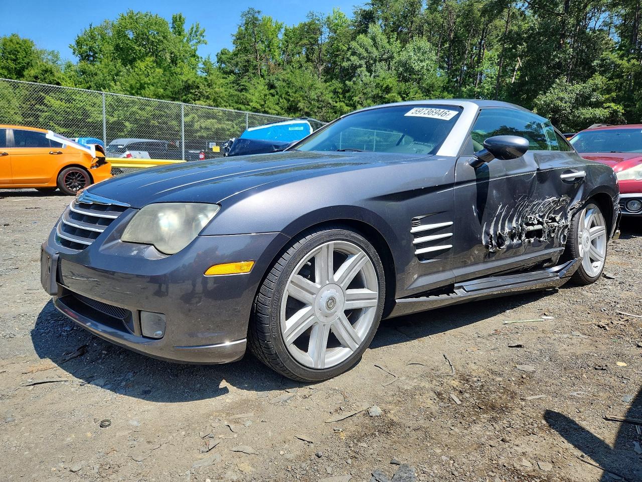 2004 Chrysler Crossfire Limited Серый vin: 1C3AN69L24X023089