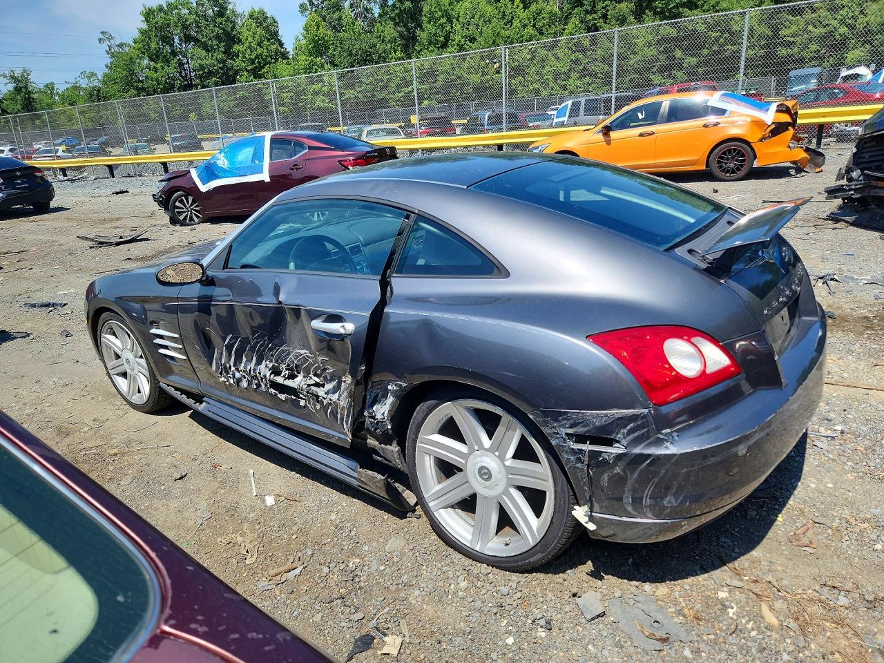 2004 Chrysler Crossfire Limited Gray vin: 1C3AN69L24X023089