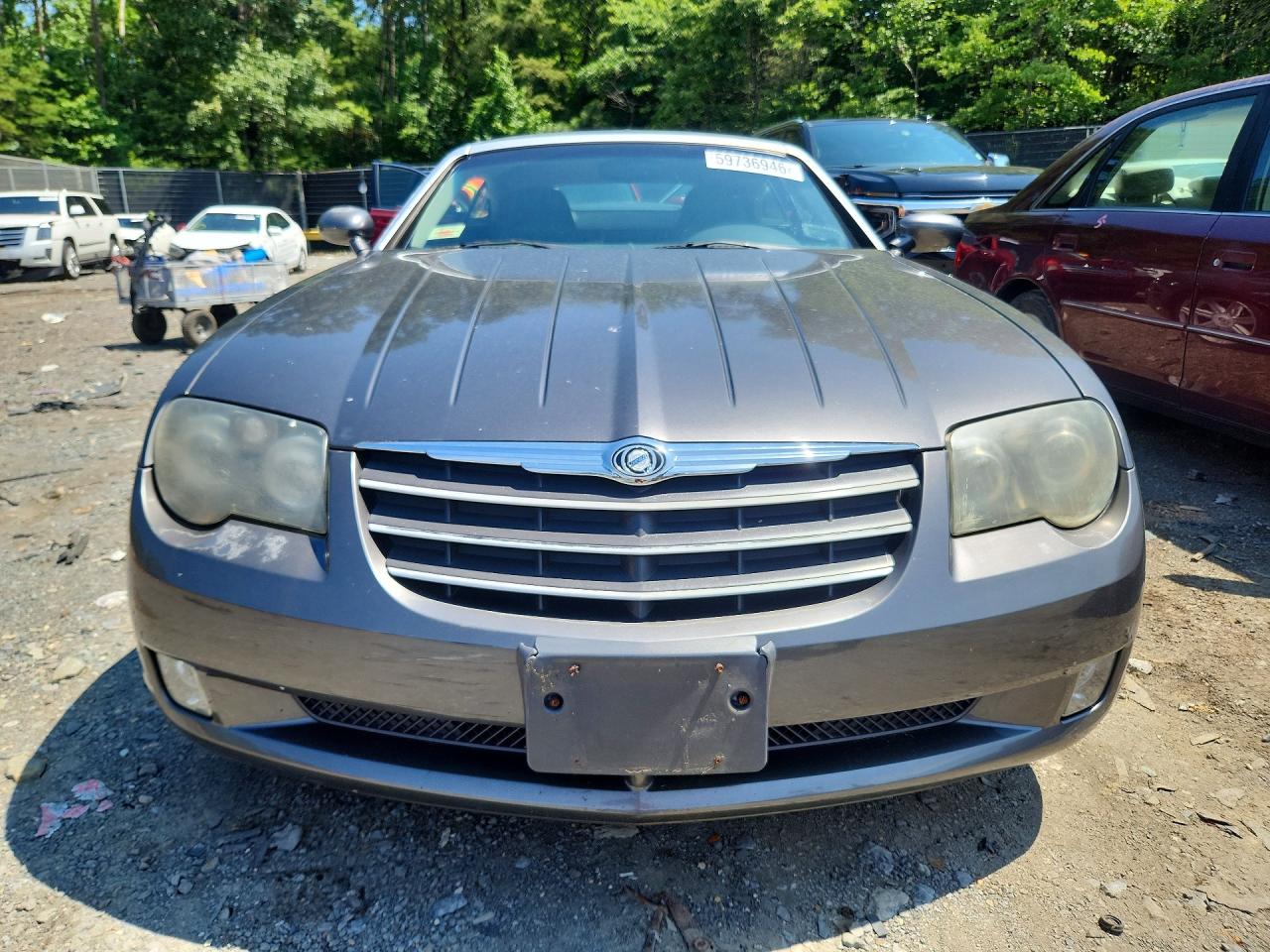 2004 Chrysler Crossfire Limited Gray vin: 1C3AN69L24X023089