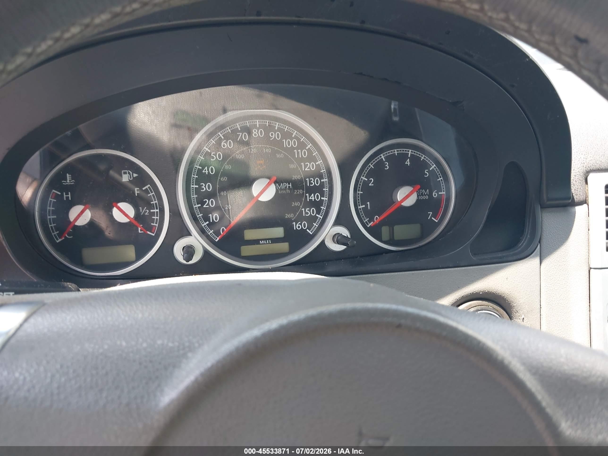 2004 Chrysler Crossfire   Black vin: 1C3AN69L24X024291