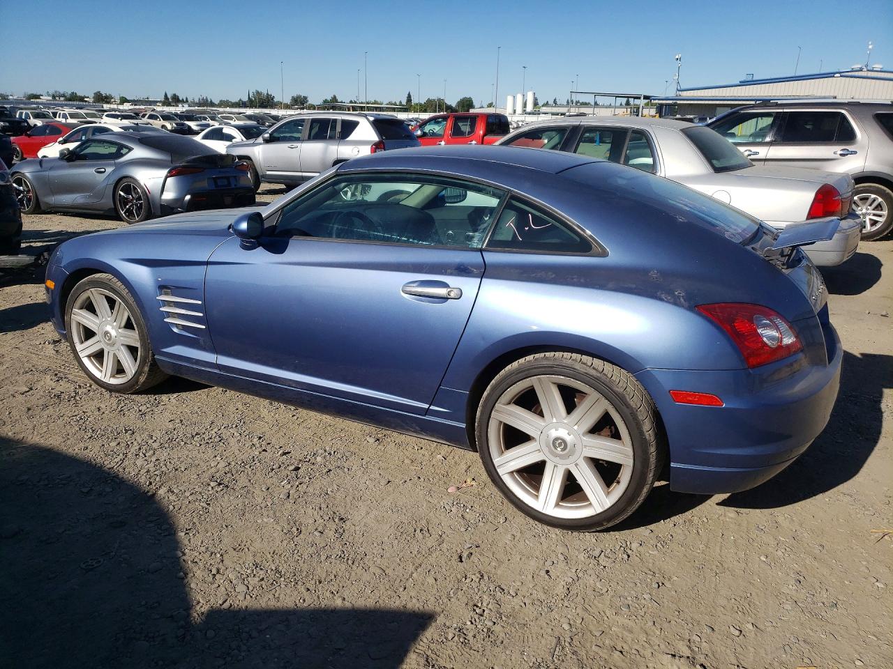 2005 Chrysler Crossfire Limited Синий vin: 1C3AN69L25X027208