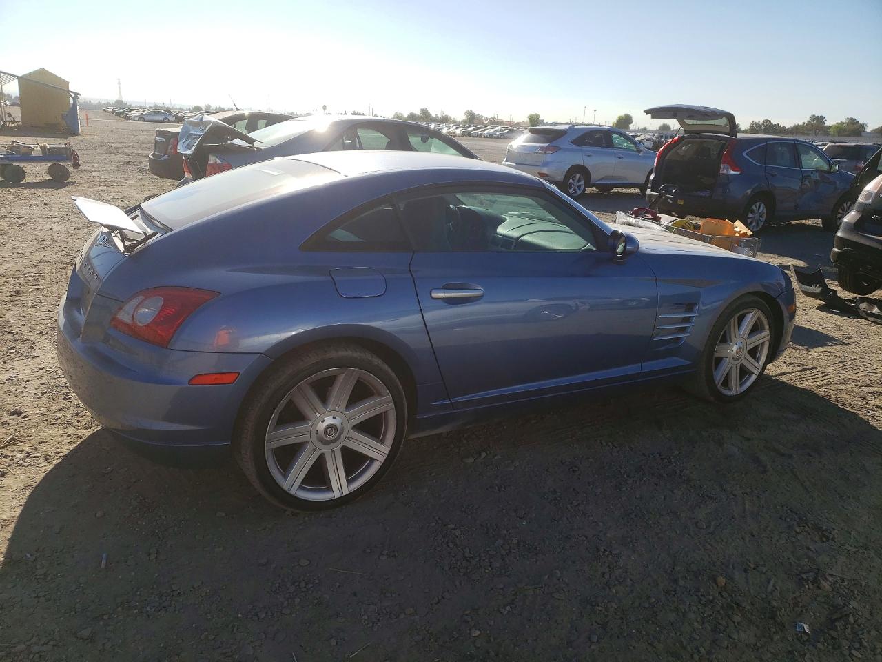 2005 Chrysler Crossfire Limited Синий vin: 1C3AN69L25X027208