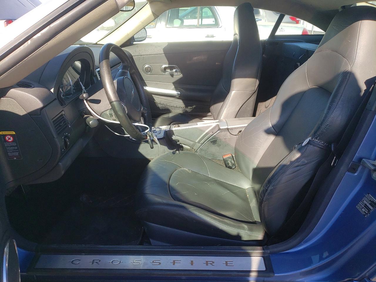 2005 Chrysler Crossfire Limited Синий vin: 1C3AN69L25X027208