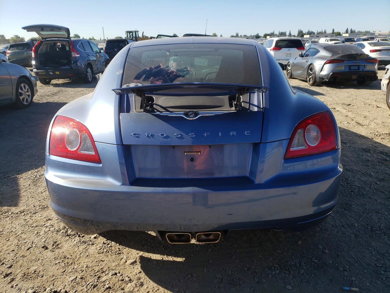 2005 Chrysler Crossfire Limited Синий vin: 1C3AN69L25X027208