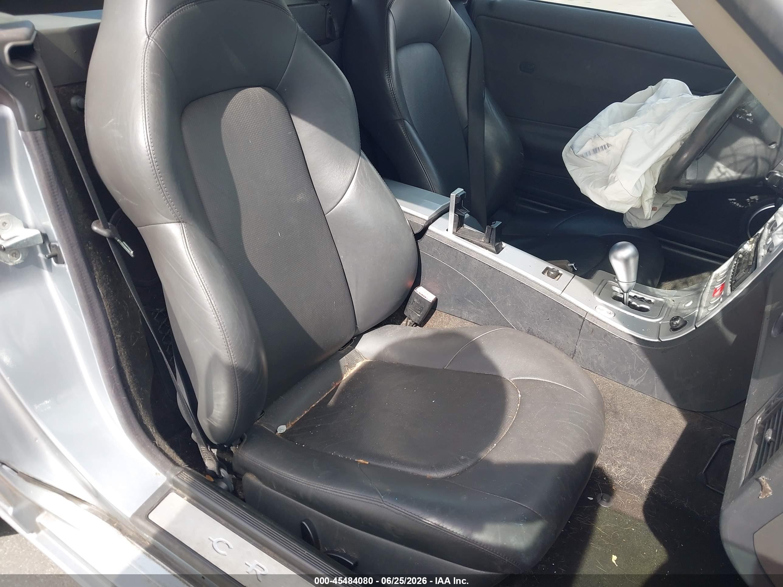 2005 Chrysler Crossfire Limited Light Blue vin: 1C3AN69L25X047541