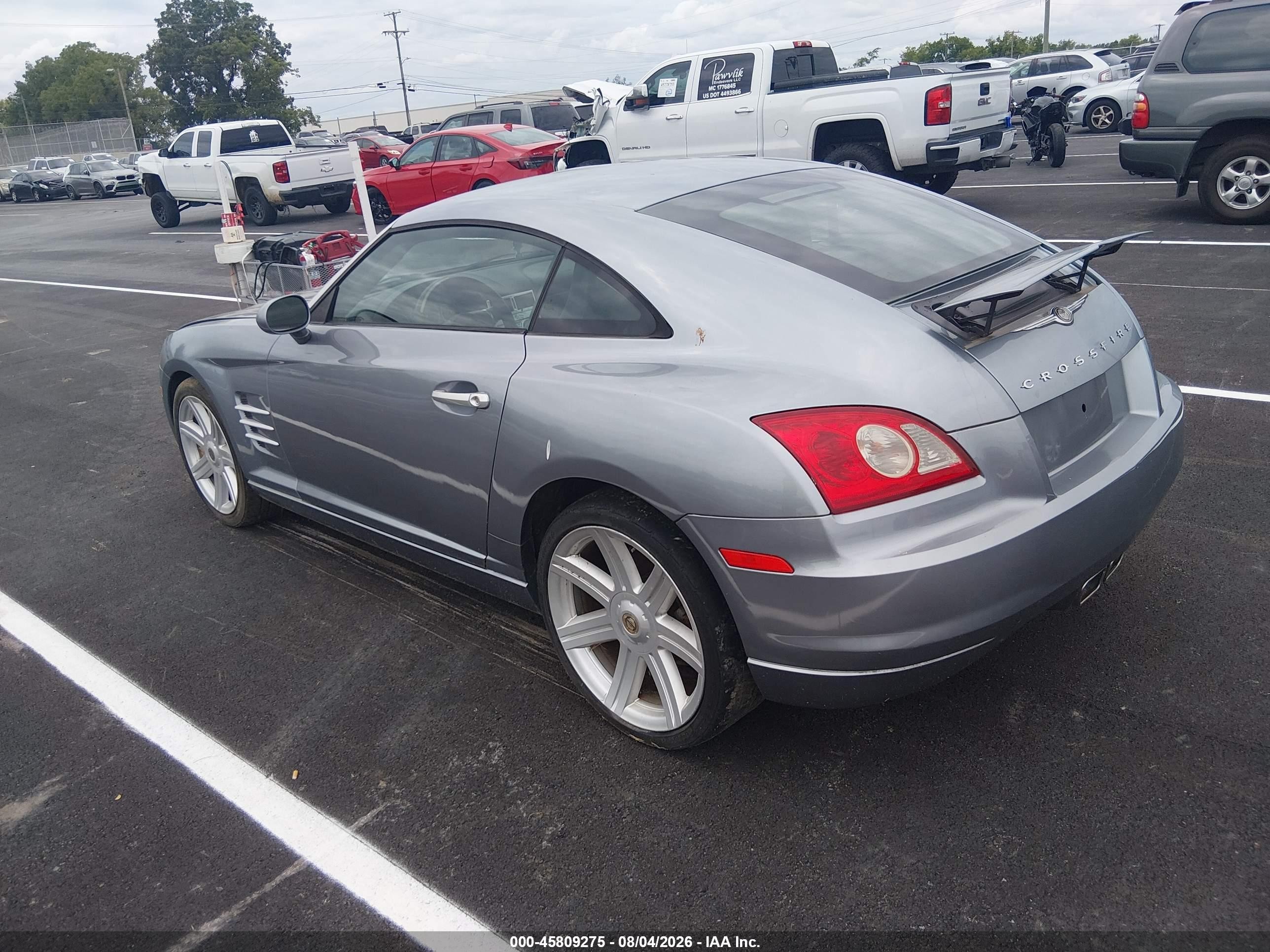 2005 Chrysler Crossfire Limited Light Blue vin: 1C3AN69L35X026746