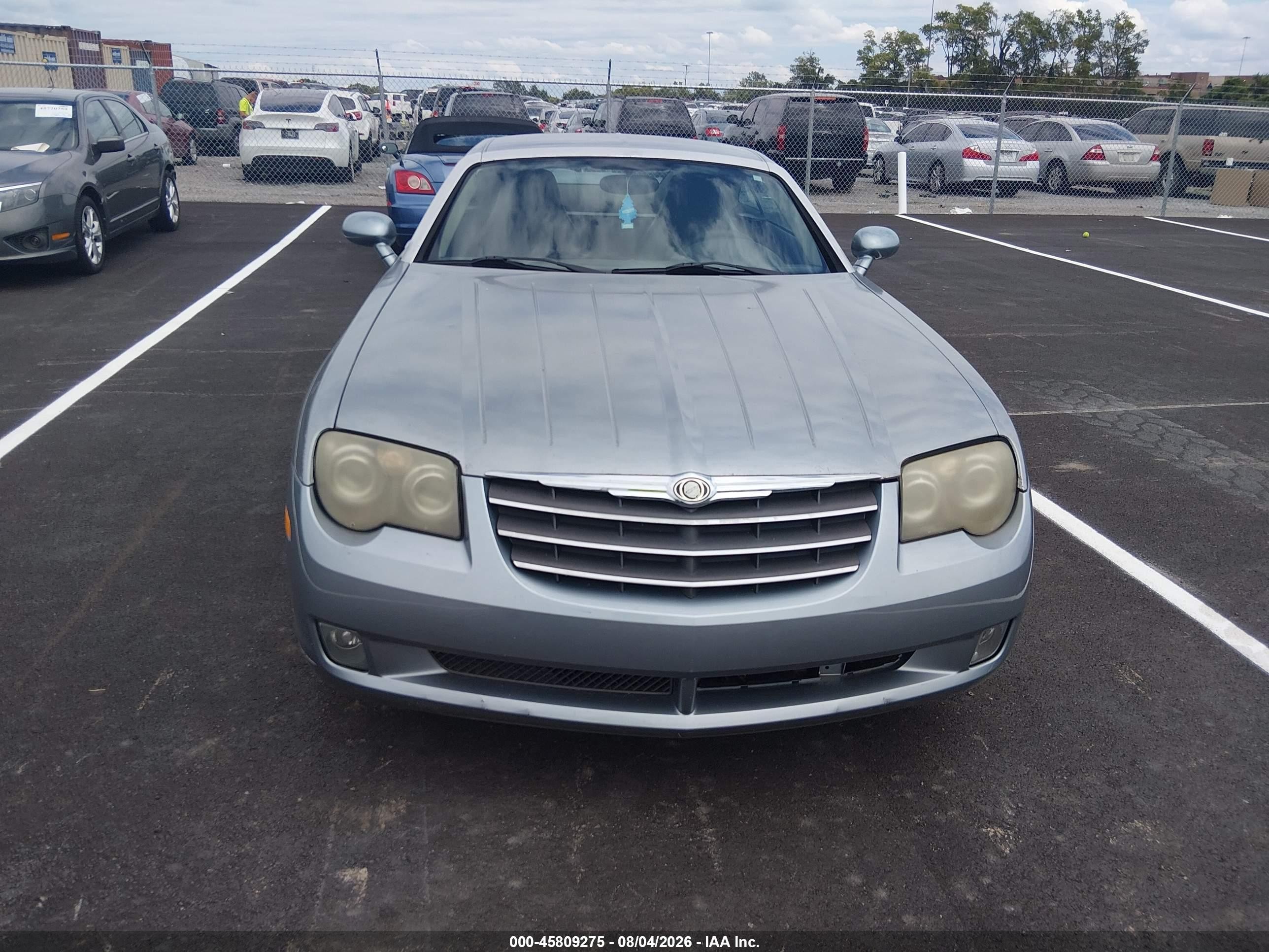 2005 Chrysler Crossfire Limited Light Blue vin: 1C3AN69L35X026746