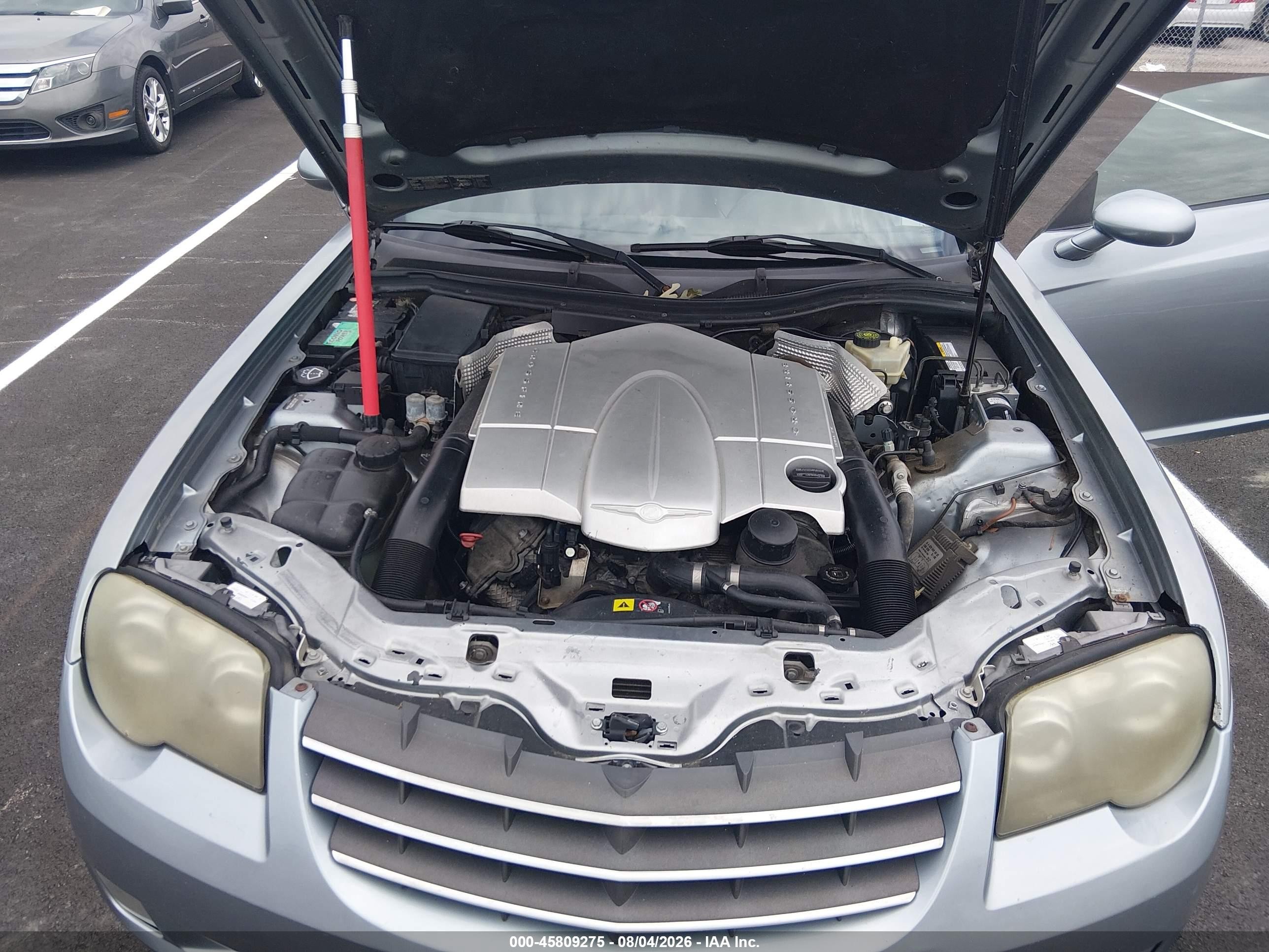 2005 Chrysler Crossfire Limited Light Blue vin: 1C3AN69L35X026746
