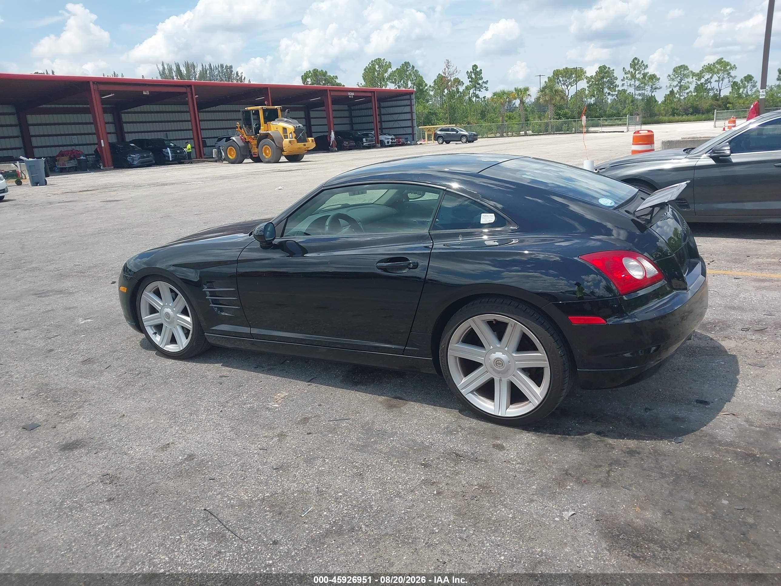2005 Chrysler Crossfire Limited Black vin: 1C3AN69L35X033888