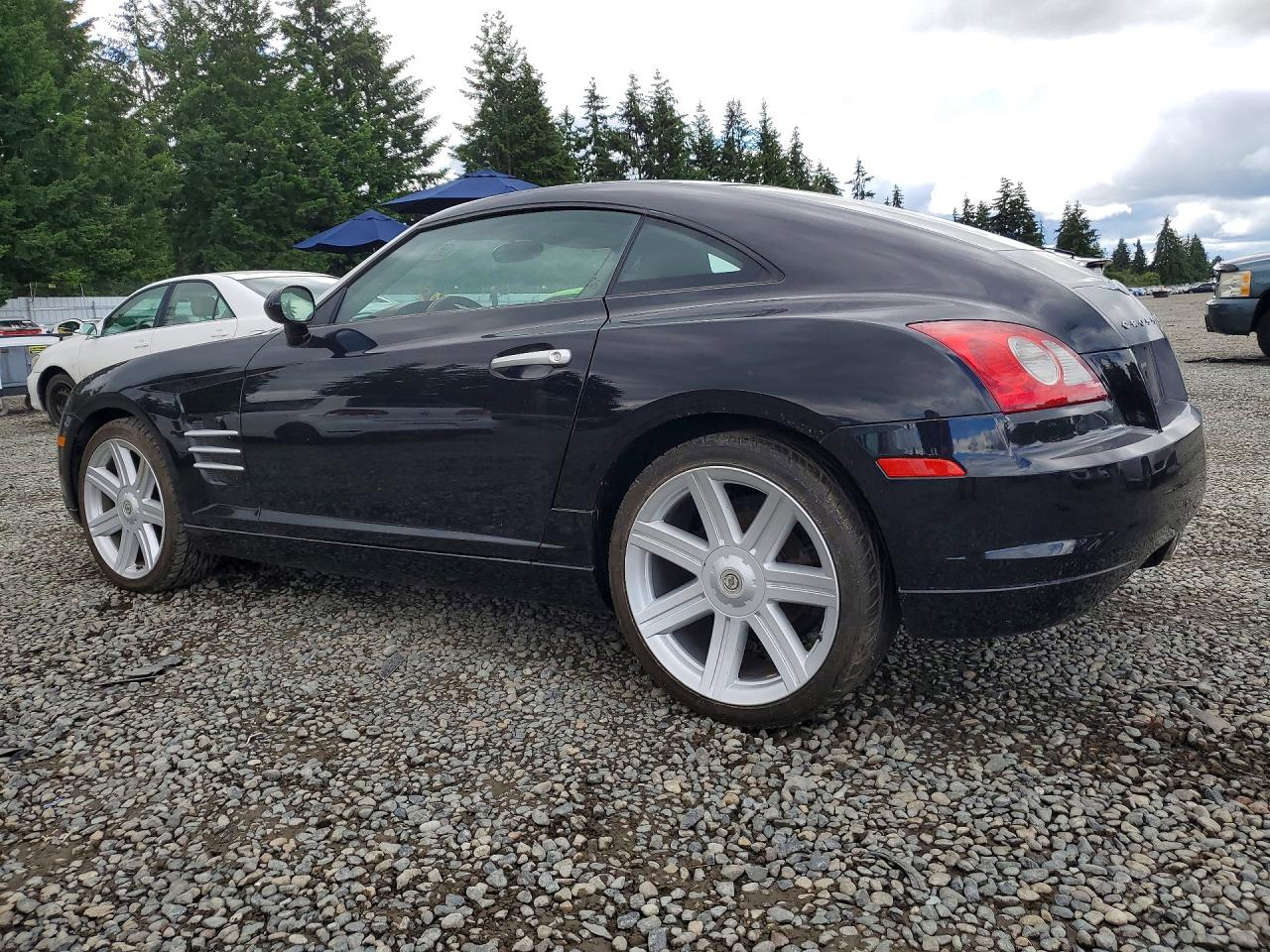 2005 Chrysler Crossfire Limited Black vin: 1C3AN69L45X025914