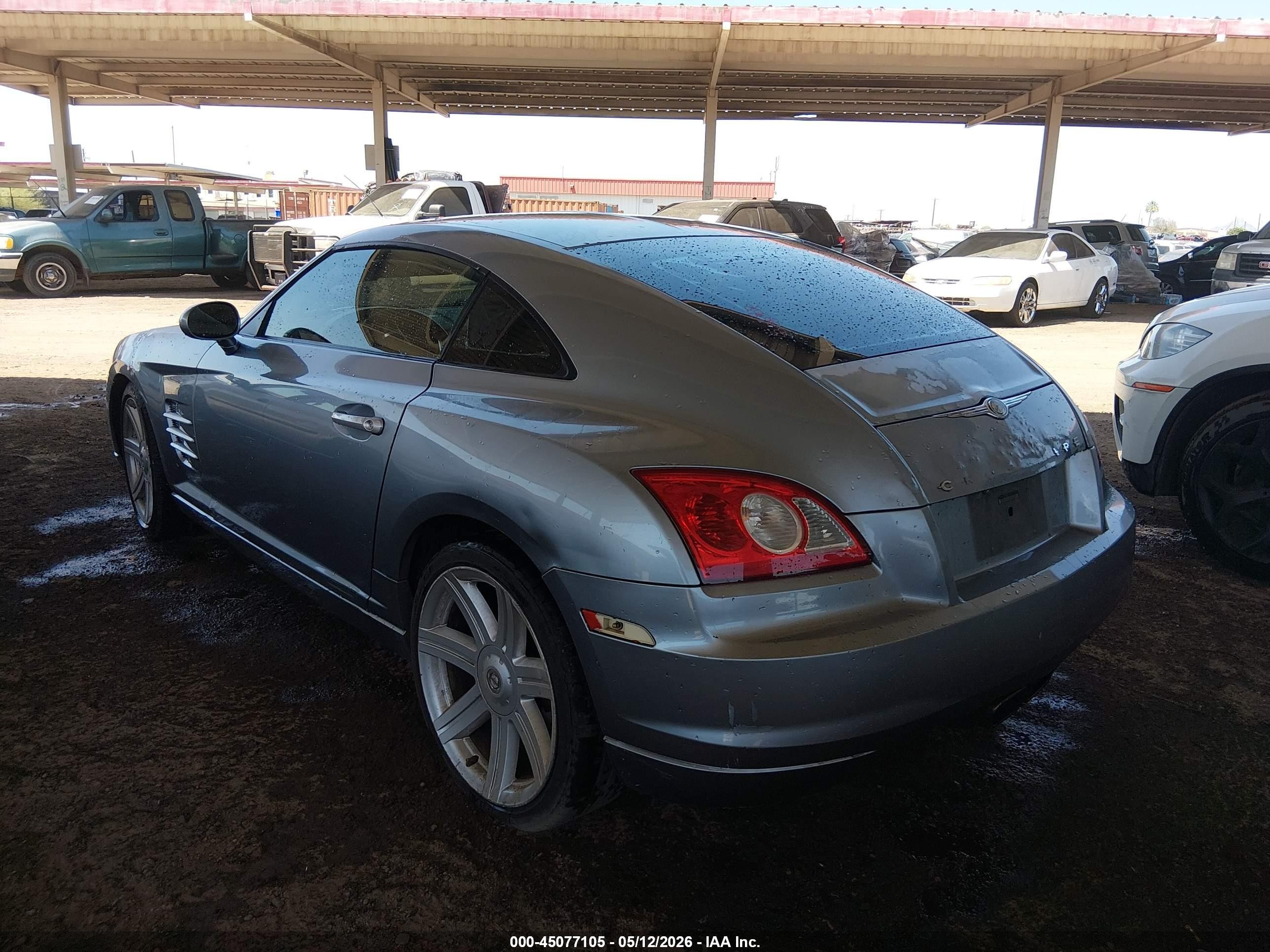 2004 Chrysler Crossfire   Blue vin: 1C3AN69L54X021269